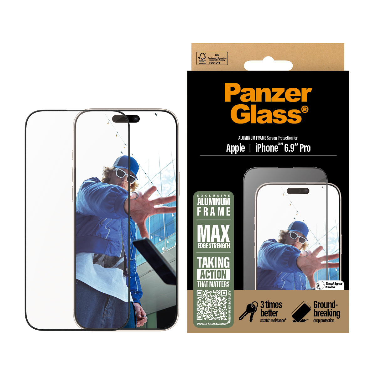  tuff.se ElectricalStuff.se   PanzerGlass PG Scrn Alu Frame iPhone 16P 6.9Inch UWF PanzerGlass 2852 5715685002281 Övrigt   PG