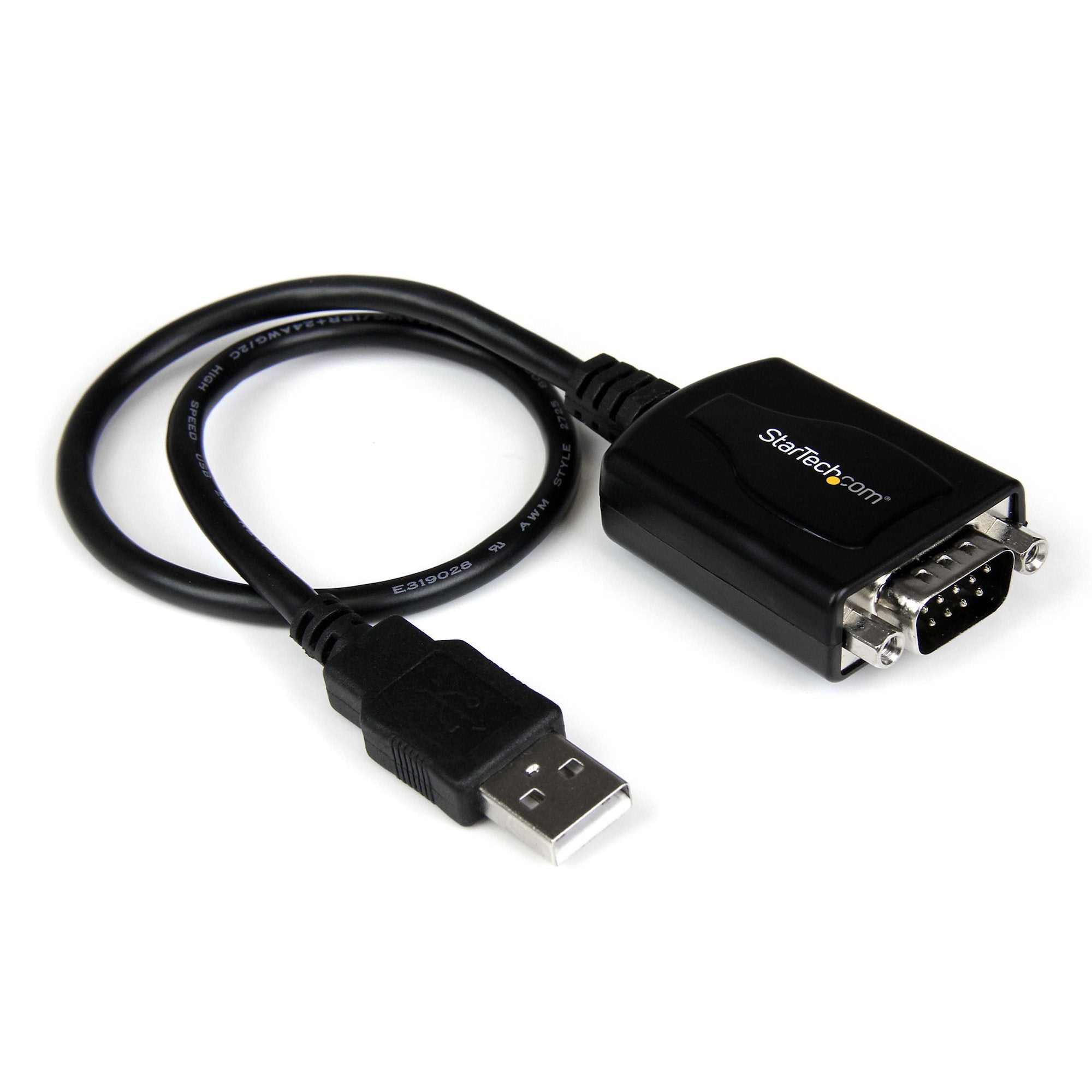  www.electricalstuff.se ElectricalStuff.se   StarTech.com 30 cm USB till RS232 seriell DB9 kabeladapter med COM-retention Sta