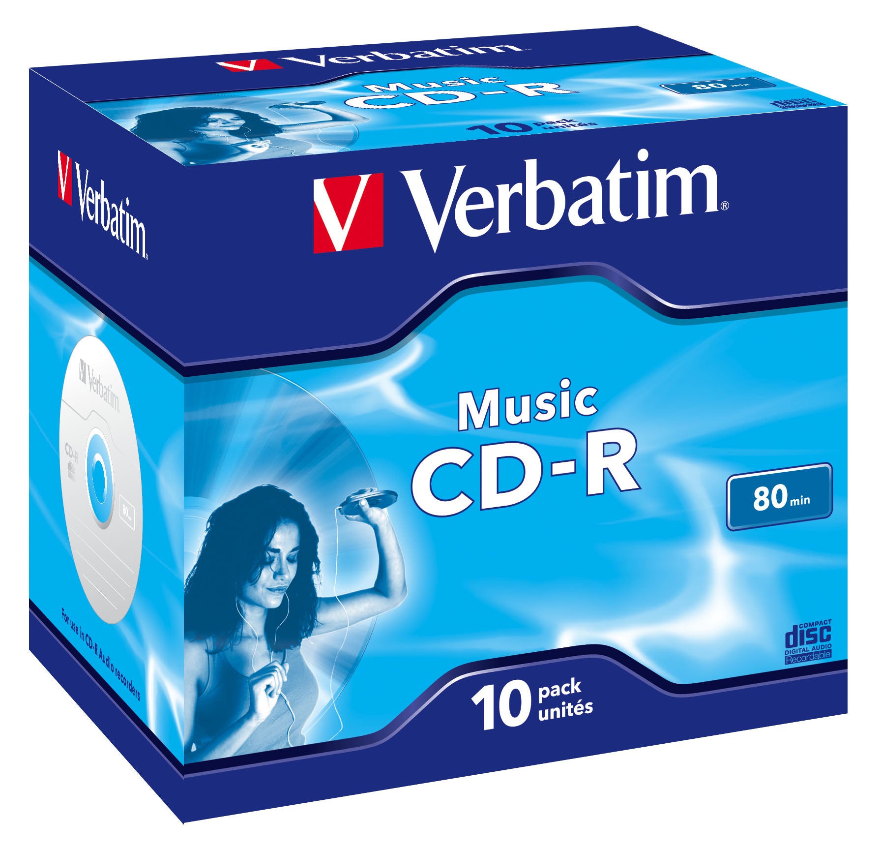  www.electricalstuff.se ElectricalStuff.se   Verbatim Music CD-R 700 MB 16X 10 styck Verbatim 43365 0023942433651|02394243365