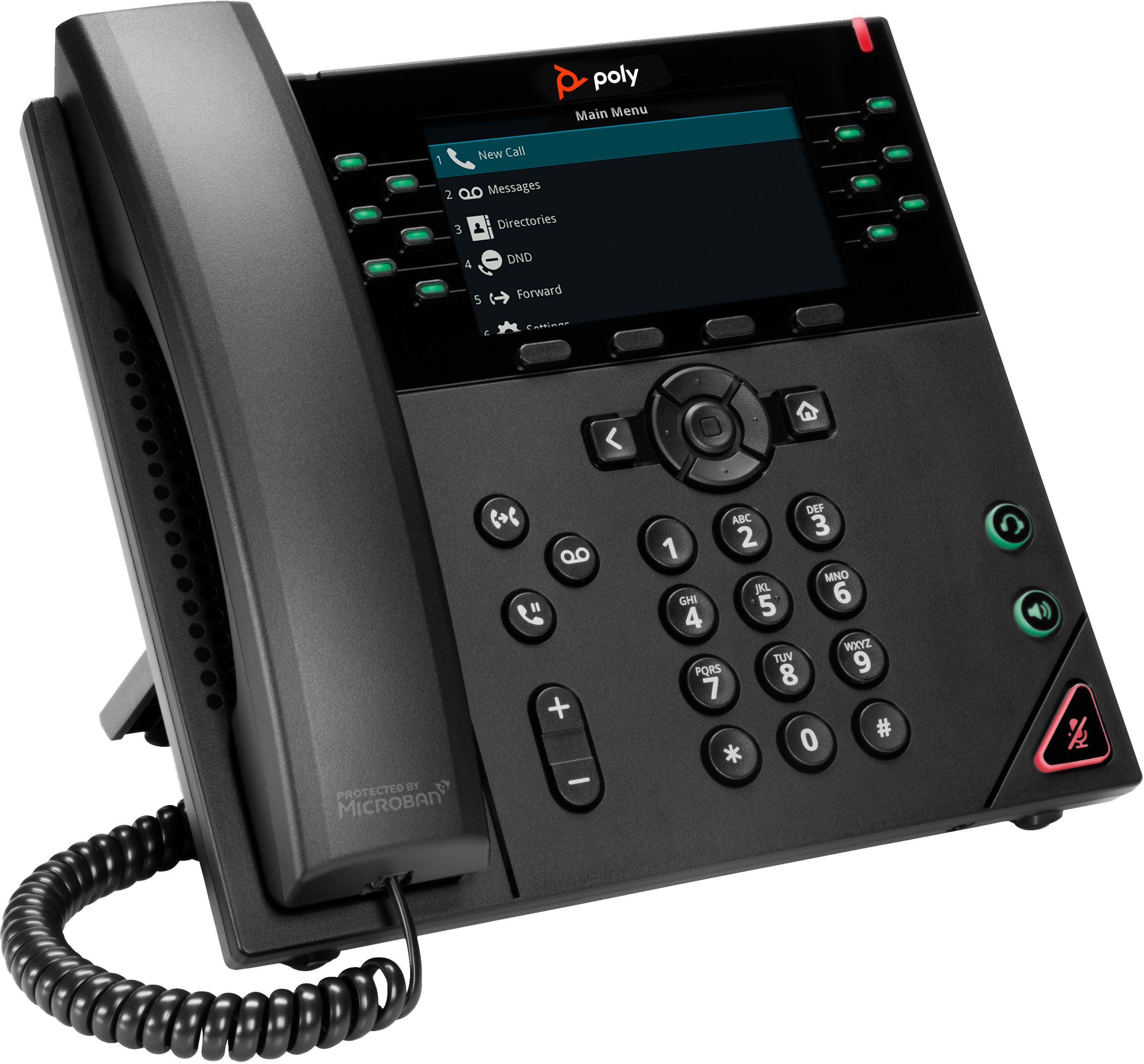  940|196337662940|0610807883050|610807883050 IP-Telefoner   VVX 450 IP-telefon för 12 linjer och PoE-aktiverad www.electrical