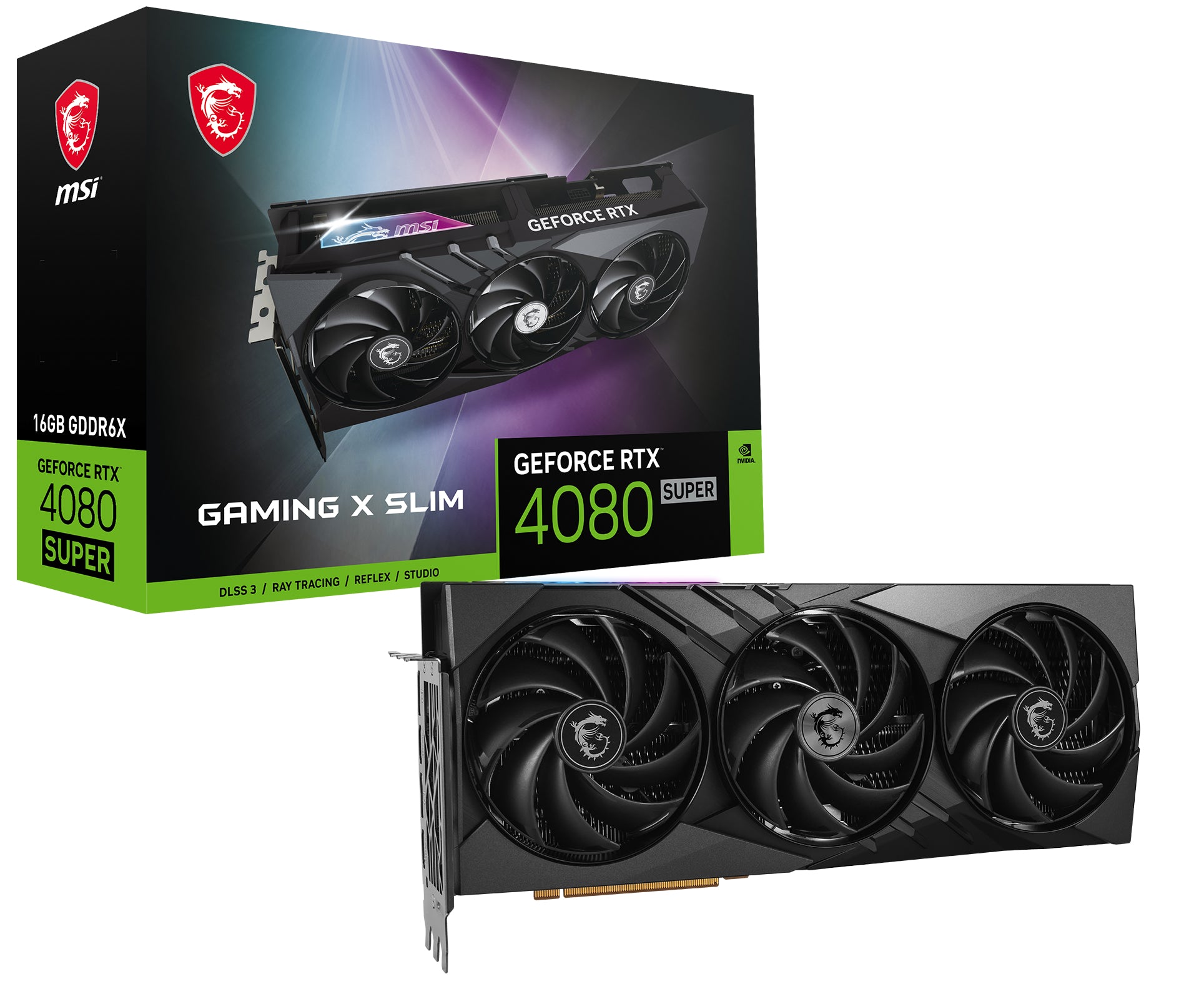  X 4080 SUPER 16G GAMING X SLIM 4711377170680 Grafikkort GAMING  GeForce RTX 4080 SUPER 16G GAMING X SLIM www.electricalstuff