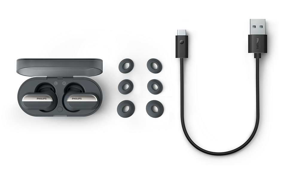  icalStuff.se   Philips TAT6908BK/00 hörlur och headset True Wireless Stereo (TWS) I öra Samtal/musik Bluetooth Svart Philips