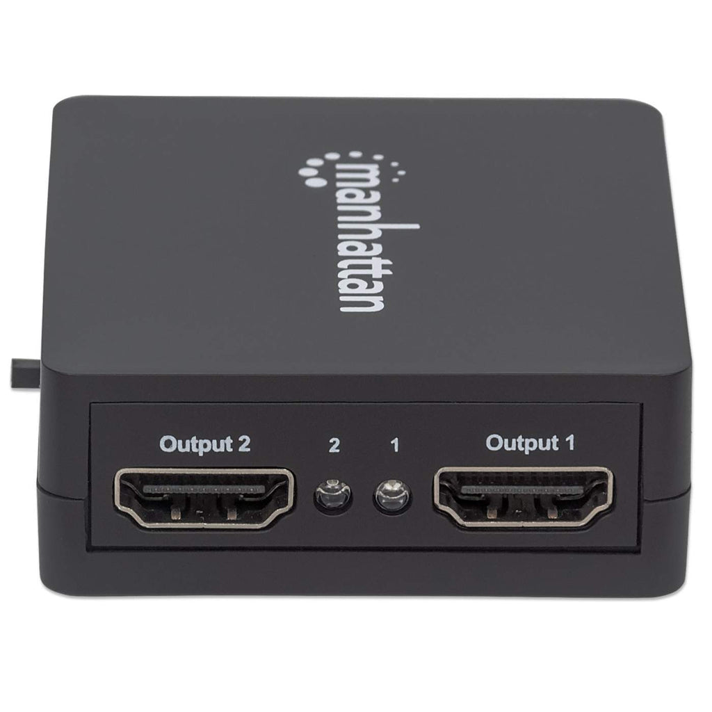  DMI 2x HDMI Manhattan 207652 0766623207652|766623207652 Bilddelare   207652 www.electricalstuff.se ElectricalStuff.se   Manh