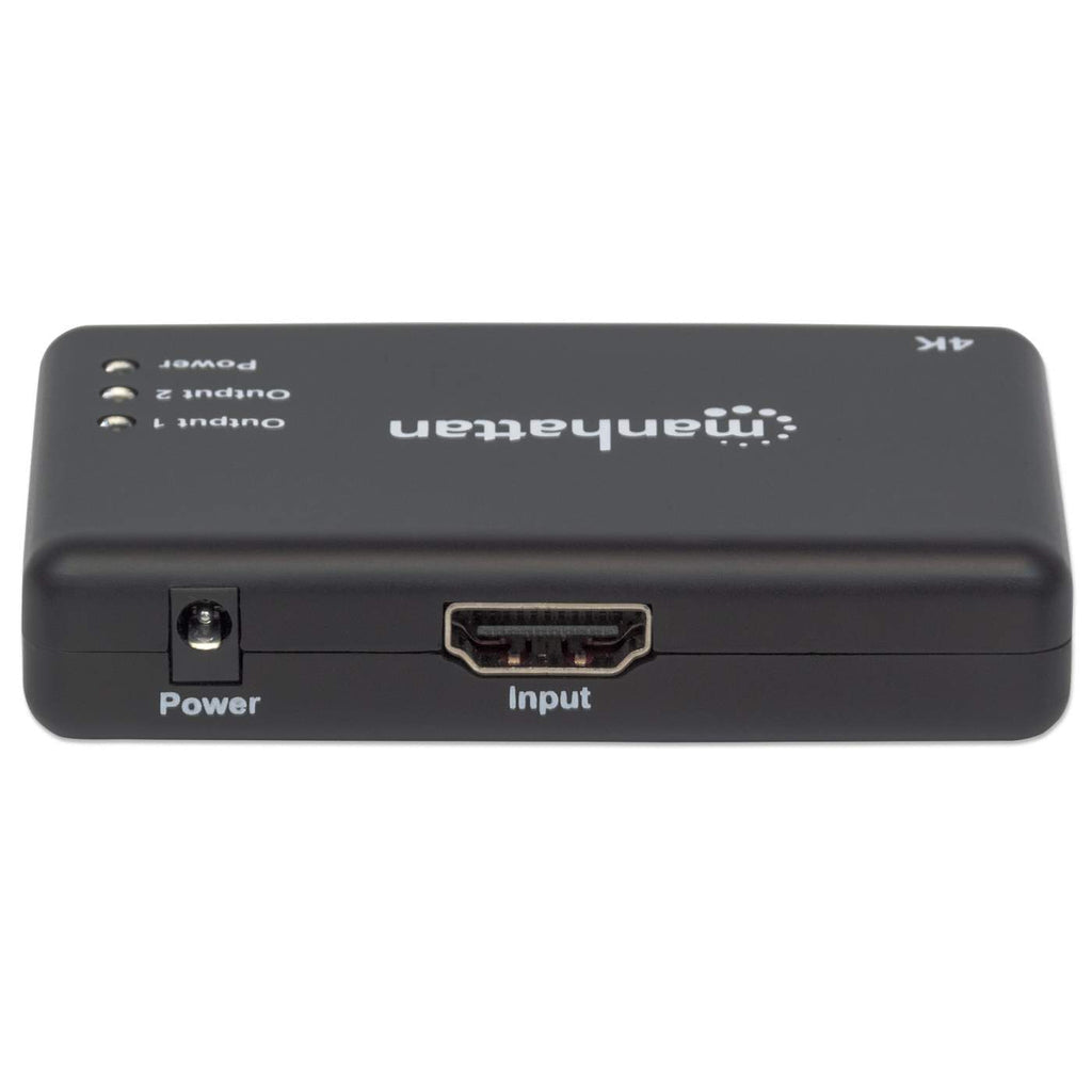  DMI 2x HDMI Manhattan 207669 0766623207669|766623207669 Bilddelare   207669 www.electricalstuff.se ElectricalStuff.se   Manh