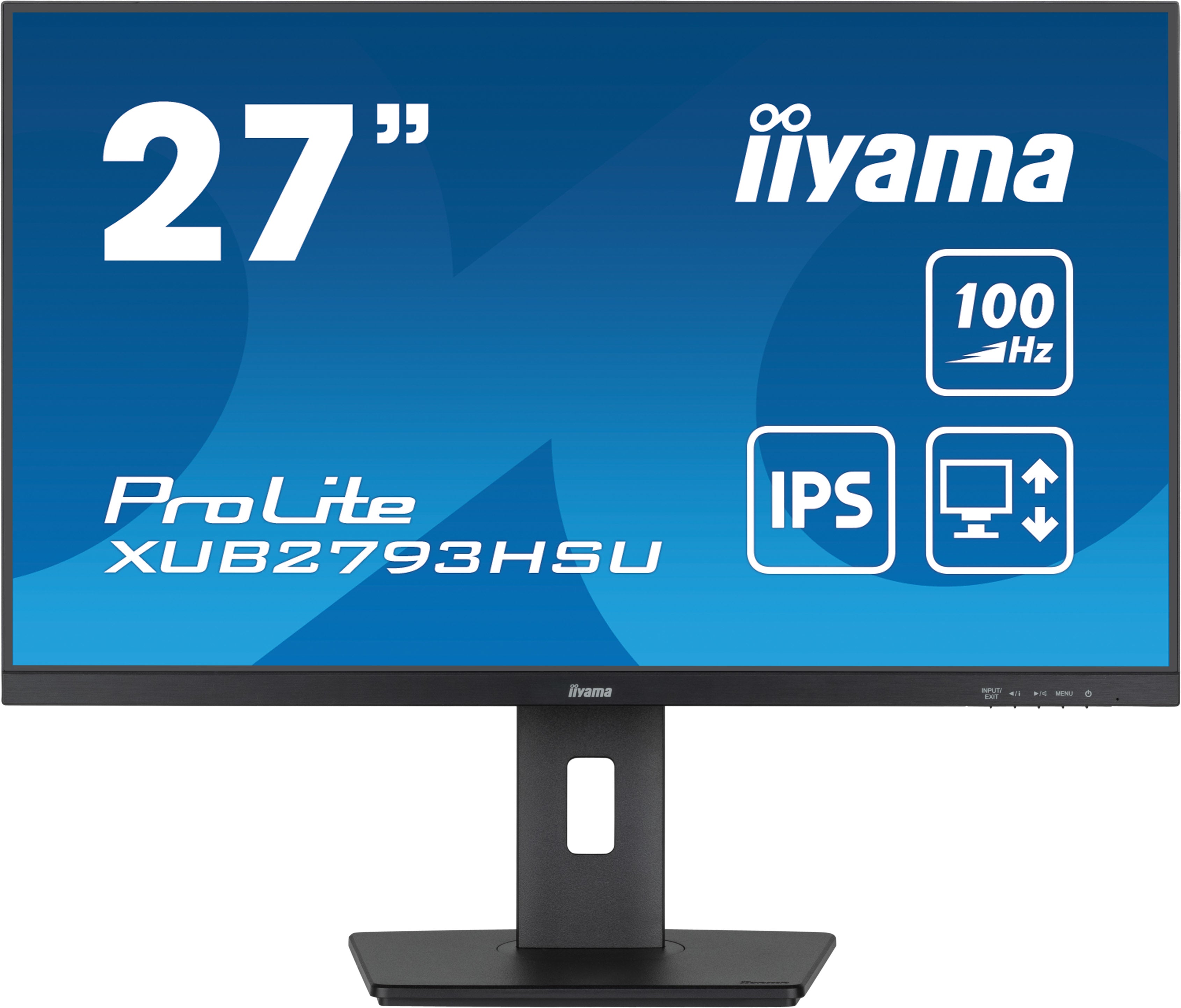  www.electricalstuff.se ElectricalStuff.se   iiyama ProLite XUB2793HSU-B6 platta pc-skärmar 68,6 cm (27") 1920 x 1080 pixlar 