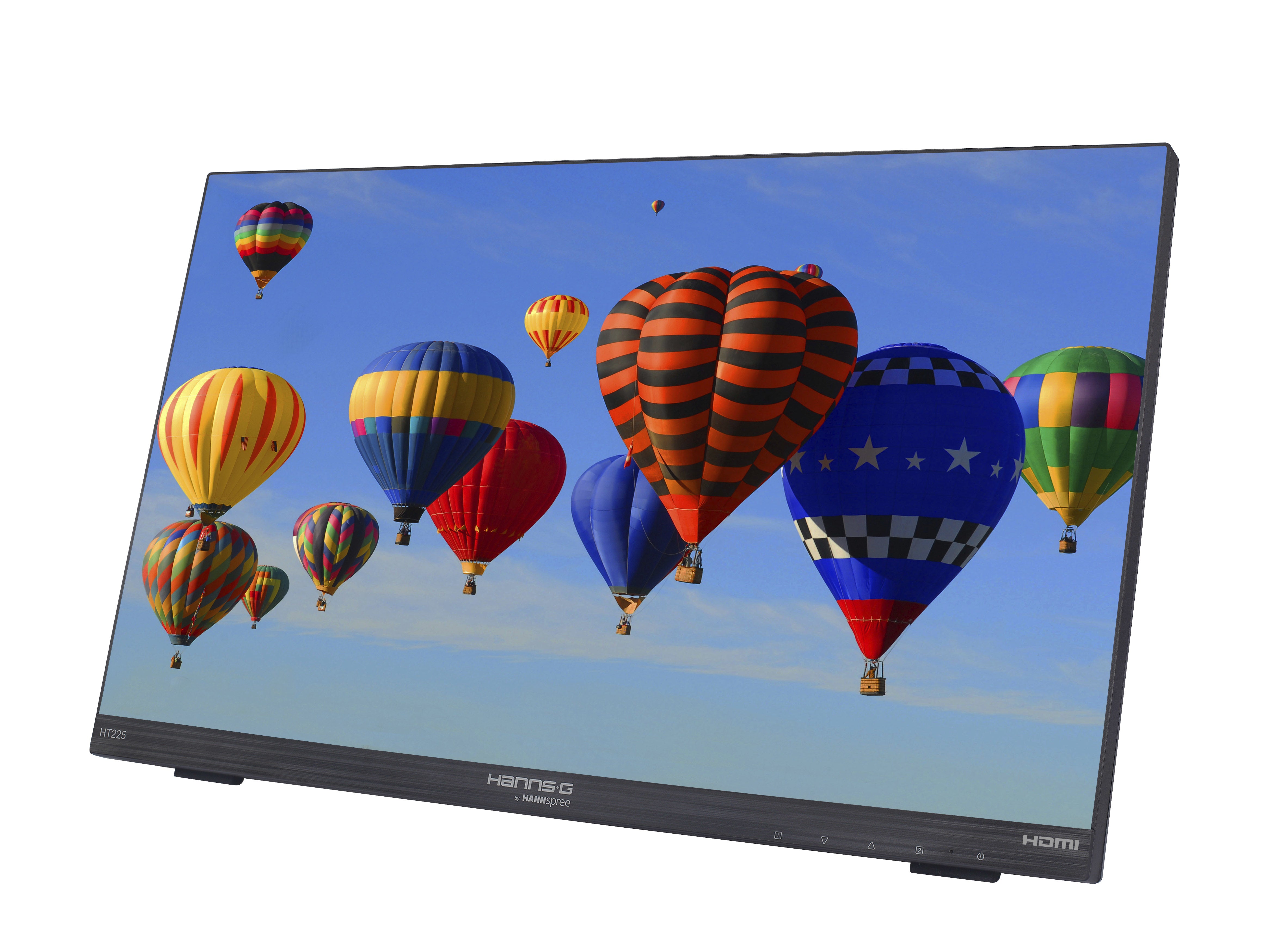  uff.se   Hannspree HT225HPB platta pc-skärmar 54,6 cm (21.5") 1920 x 1080 pixlar Full HD LED Pekskärm Bordsskiva Svart Hanns