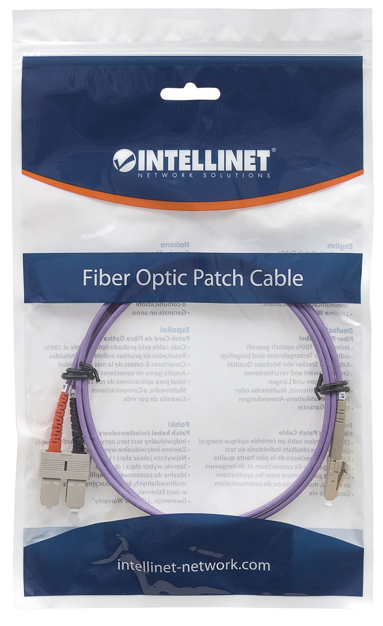 bel 1 m LC SC Violett Intellinet 751049 0766623751049|766623751049 InfiniBand och Fiberoptiska Kablar   751049 www.electrica