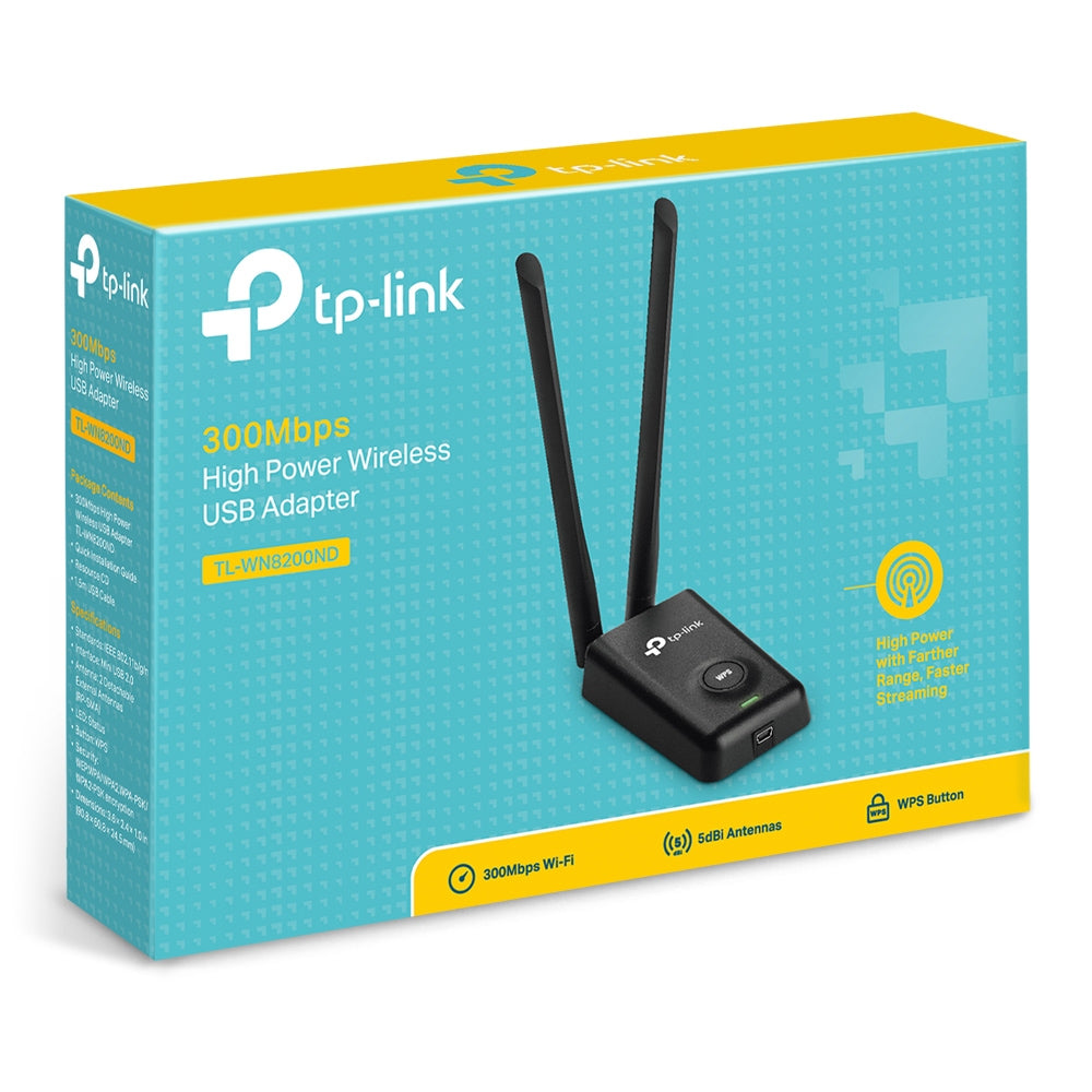  uff.se   TP-Link TL-WN8200ND nätverkskort WLAN 300 Mbit/s TP-Link TL-WN8200ND 6935364050740|5053959182605 Nätverkskort   TL-