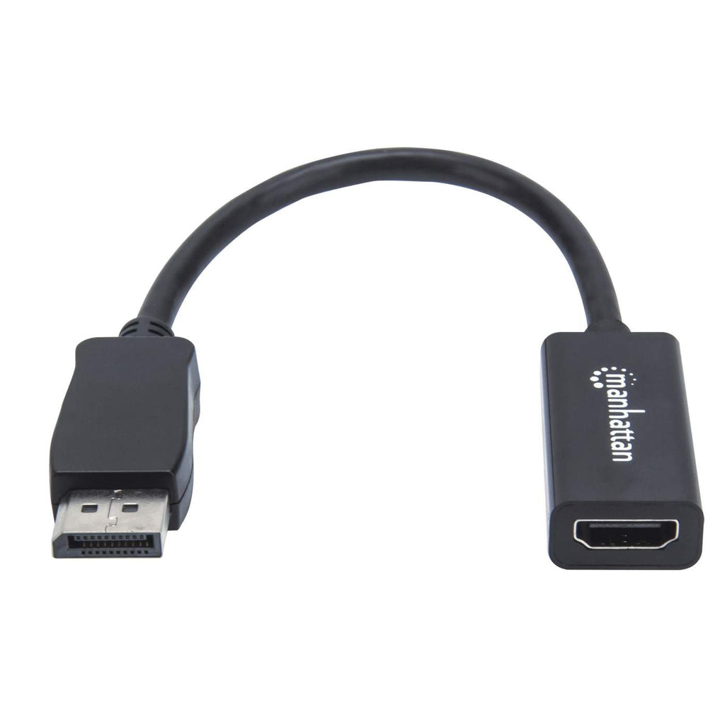  ttan 151634 videokabeladapter 0,15 m HDMI Typ A (standard) DisplayPort Svart Manhattan 151634 0766623151634|766623151634 Vid