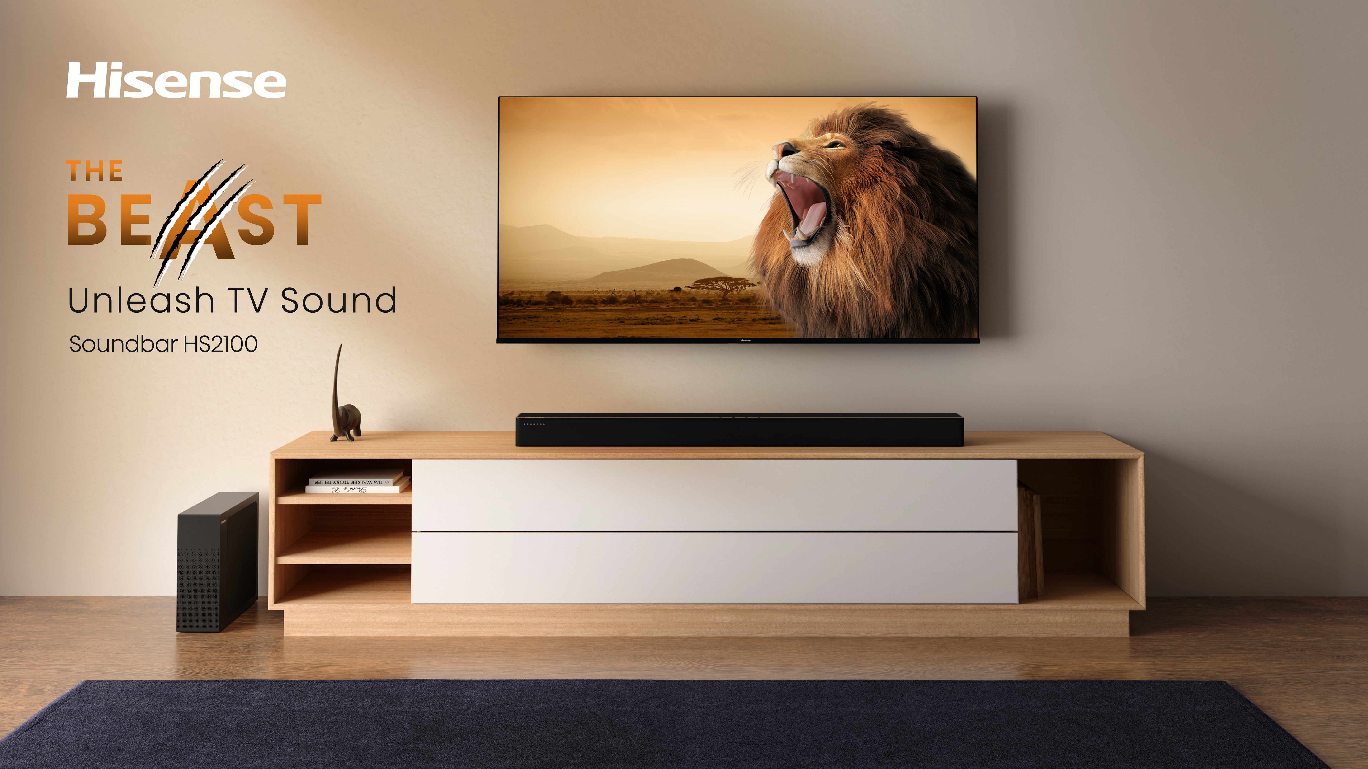  e ElectricalStuff.se   Hisense HS2100 soundbar-högtalare Svart 2.1 kanaler 240 W Hisense HS2100 6942147497937 Soundbar-Högta