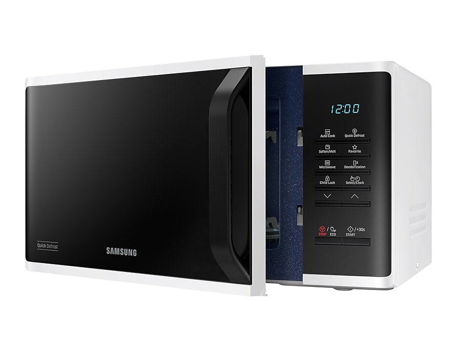  ovågsugn Vit Enbart mikrovågsugn Bänkdiskmaskin 23 l 800 W Samsung MS23K3513AW/EG 8801643399337 Mikrovågsugnar   MS23K3513AW