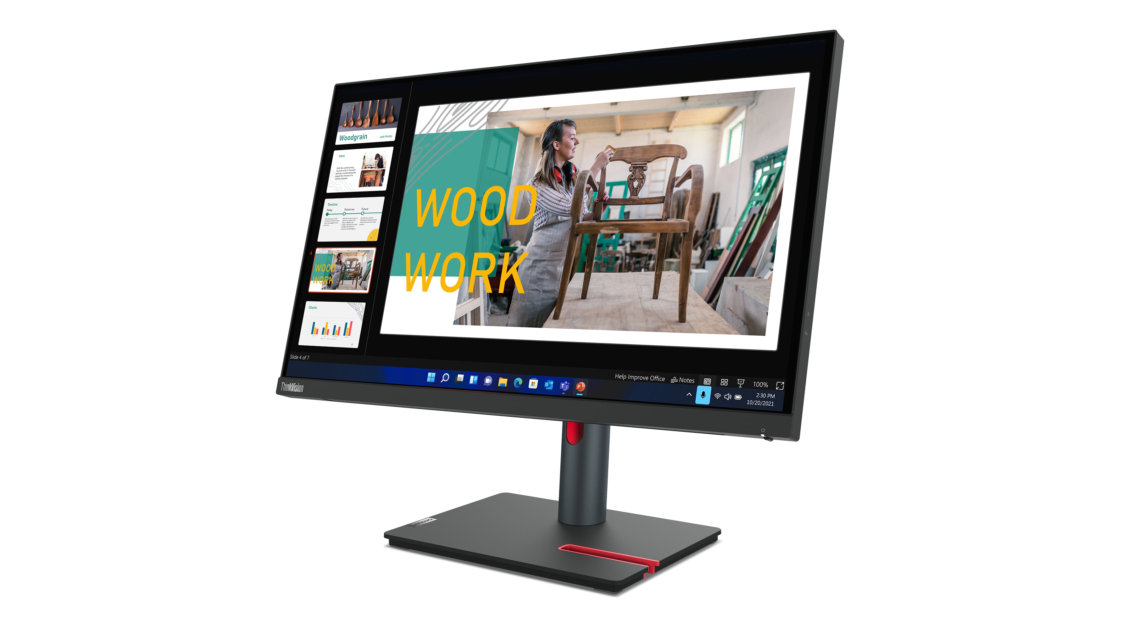  stuff.se ElectricalStuff.se   Lenovo ThinkVision P24q-30 LED display 60,5 cm (23.8") 2560 x 1440 pixlar Quad HD Svart Lenovo