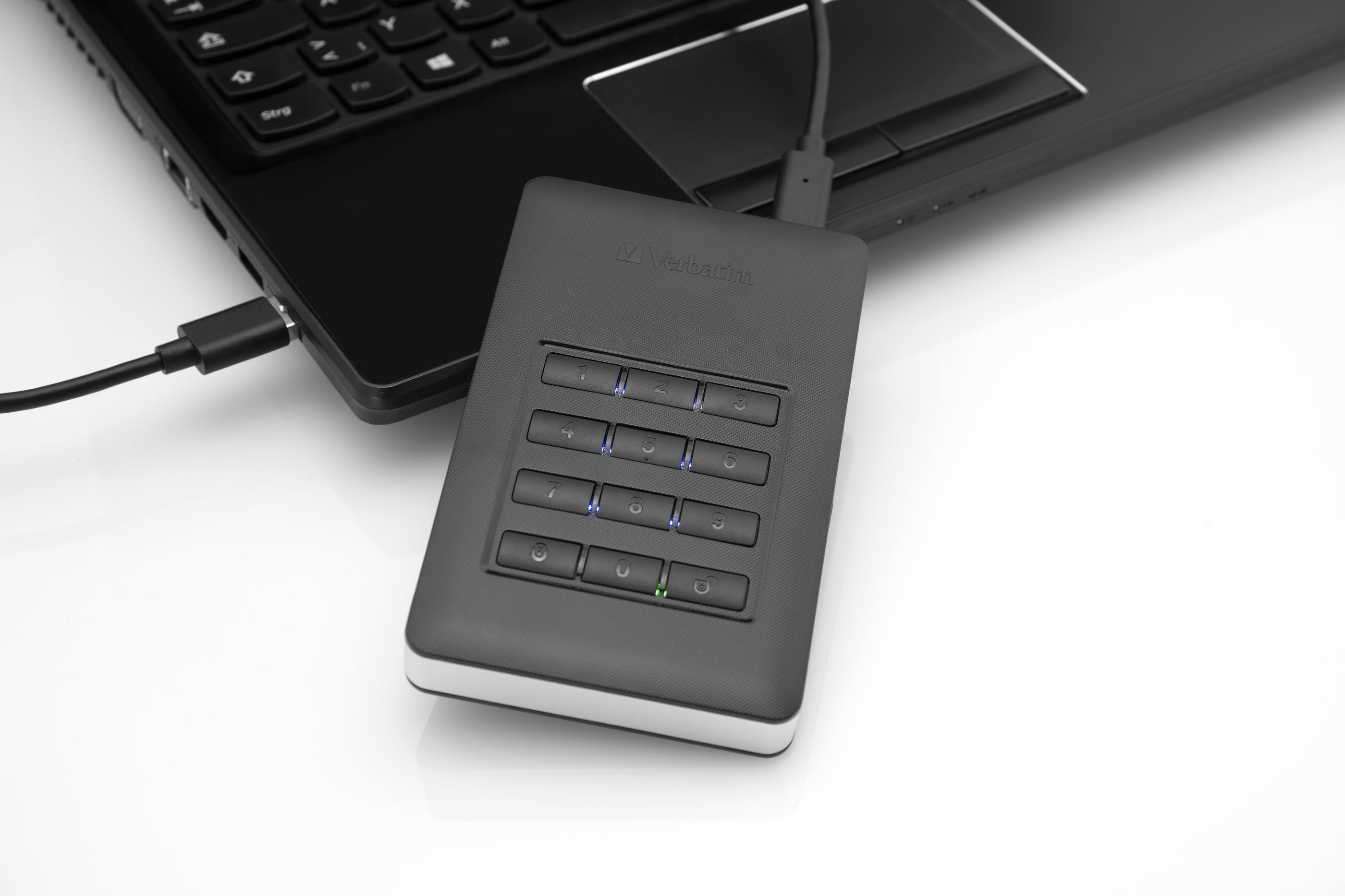   hårddiskar 2 TB USB Type-C 3.2 Gen 1 (3.1 Gen 1) Svart, Silver Verbatim 53403 50023942534032|0023942534037|023942534037 Ext