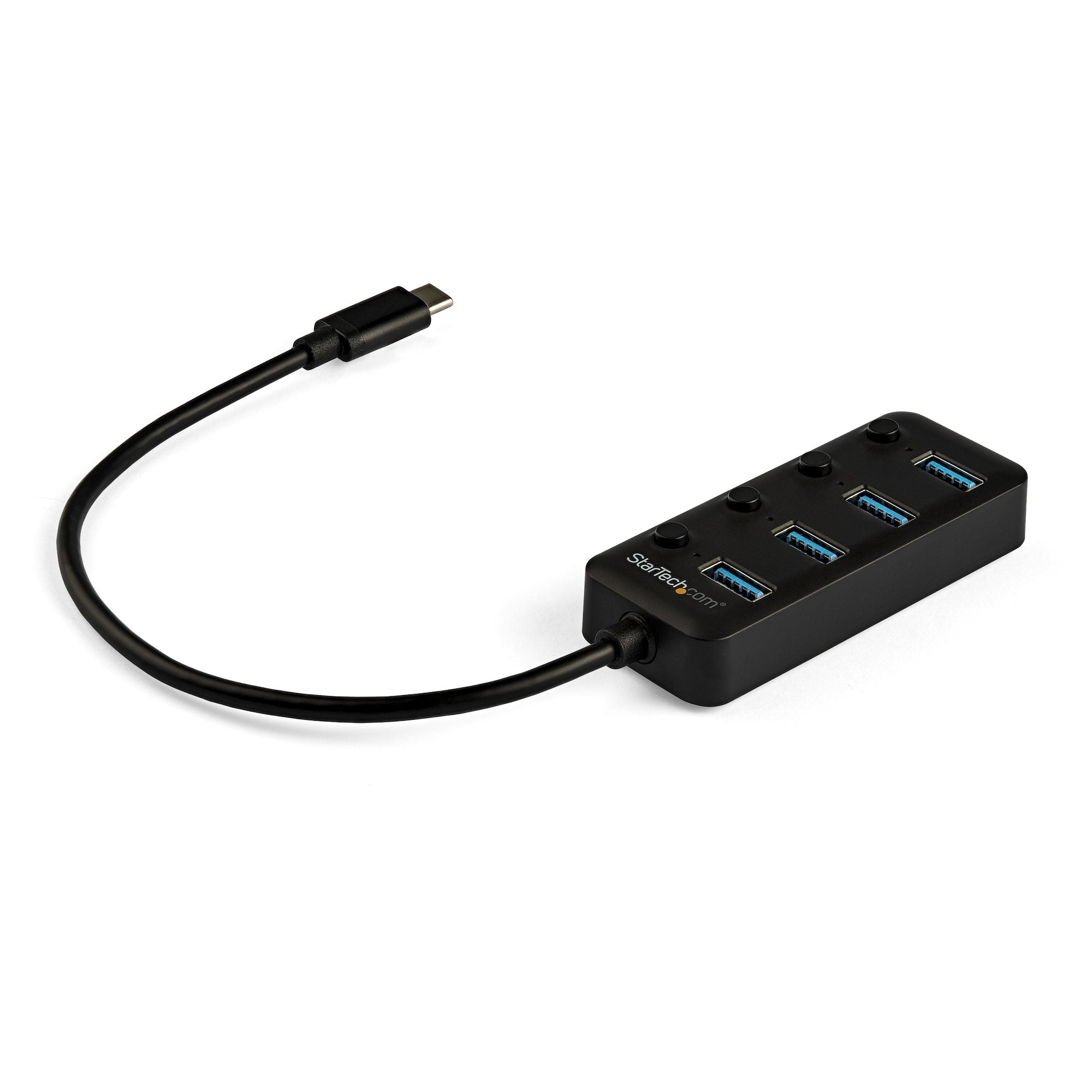  www.electricalstuff.se ElectricalStuff.se   StarTech.com USB-C-hubb med 4 portar - USB-C till 4x USB 3.0 Type-A-portar med i
