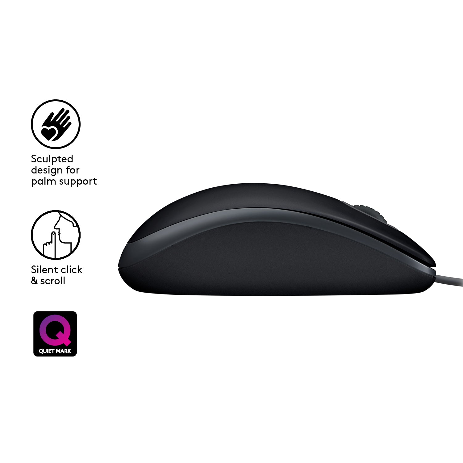  005508 5099206080539 Datormöss   B110 Silent www.electricalstuff.se ElectricalStuff.se   Logitech B110 Silent datormöss Kont