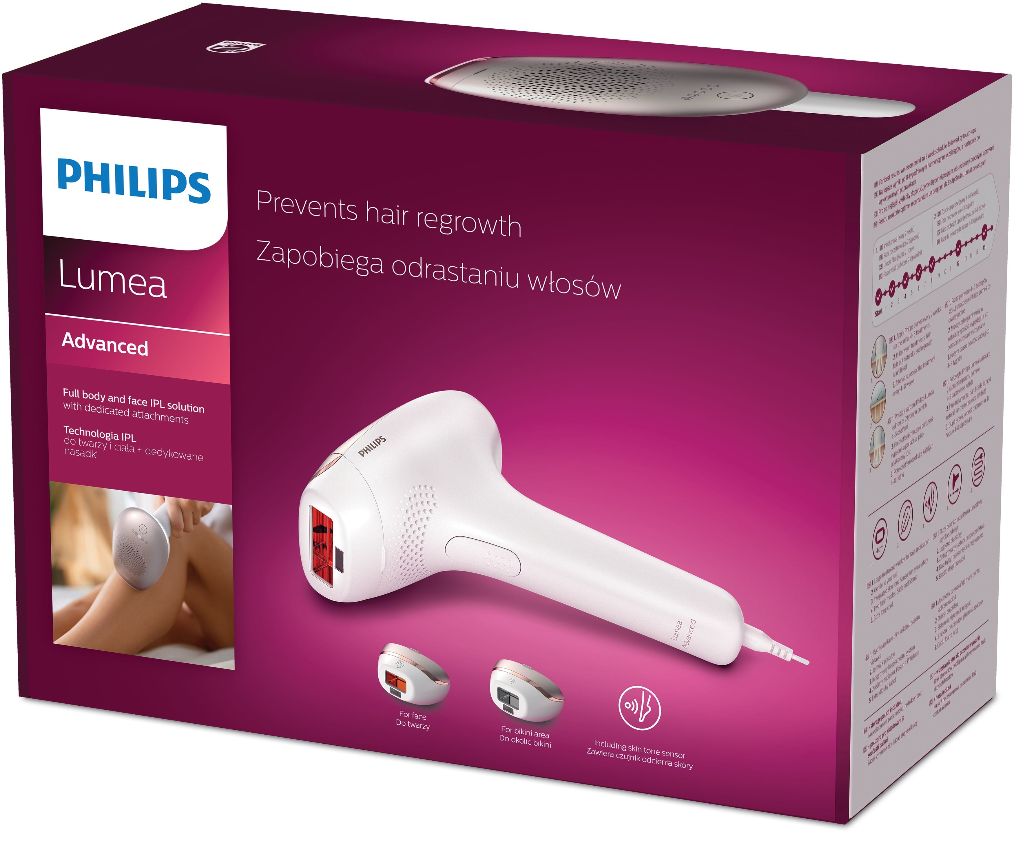  enben Philips SC1998/00 8710103882183|8720689016995 Ljusepilatorer Lumea Advanced  SC1998/00 www.electricalstuff.se Electric