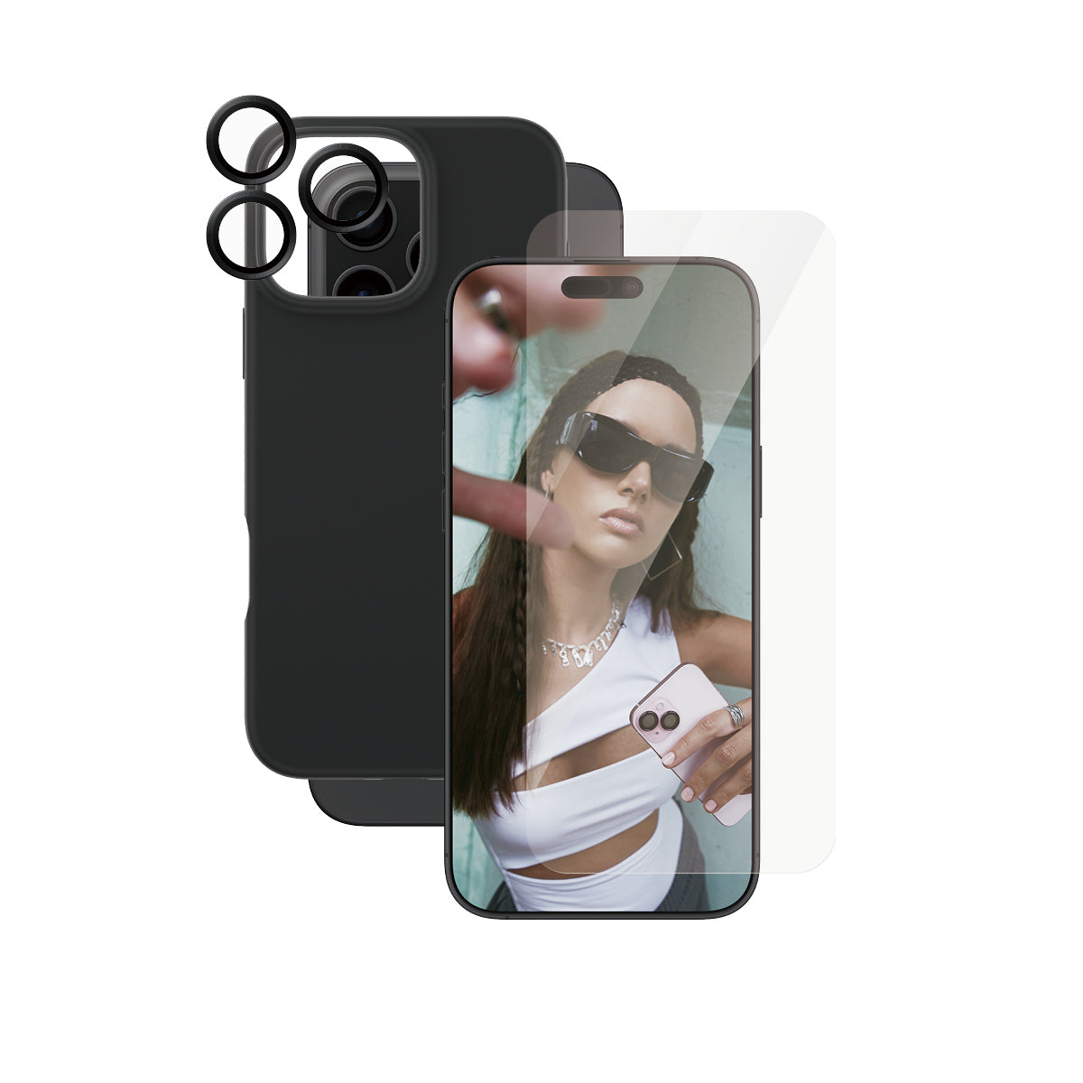  www.electricalstuff.se ElectricalStuff.se   PanzerGlass CARE by PG3-in-1 Bundle iPhone16 6.9 Pro PanzerGlass B1396+95878+958