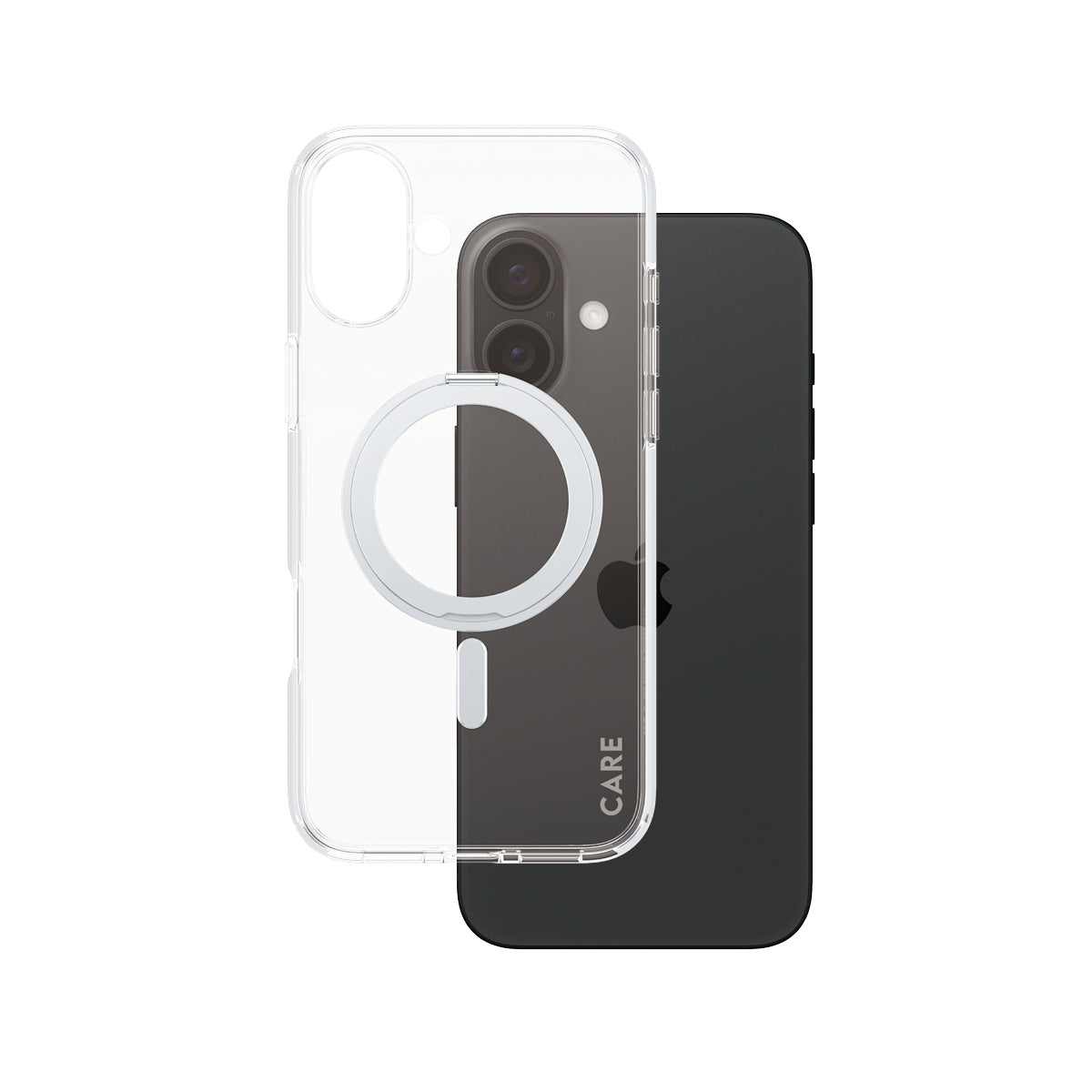  www.electricalstuff.se ElectricalStuff.se   PanzerGlass CARE by PG SLV Kick/MagS iPhone16 6.7 mobiltelefonfodral Omslag Tran