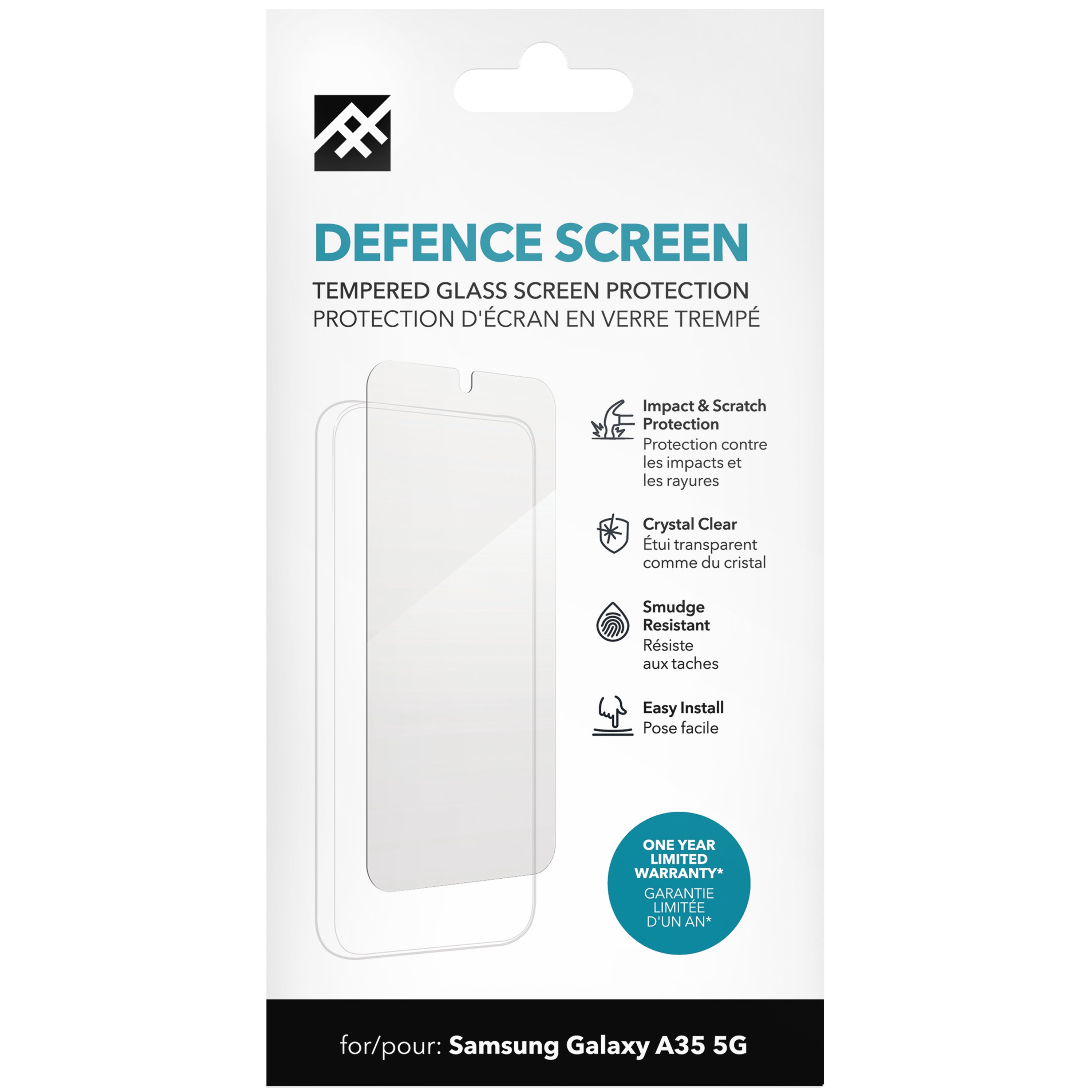  ff.se ElectricalStuff.se   IFROGZ IF Defence Glass Samsung A35 5G Screen INTL IFROGZ 300114210 0840390309112|840390309112 Sk