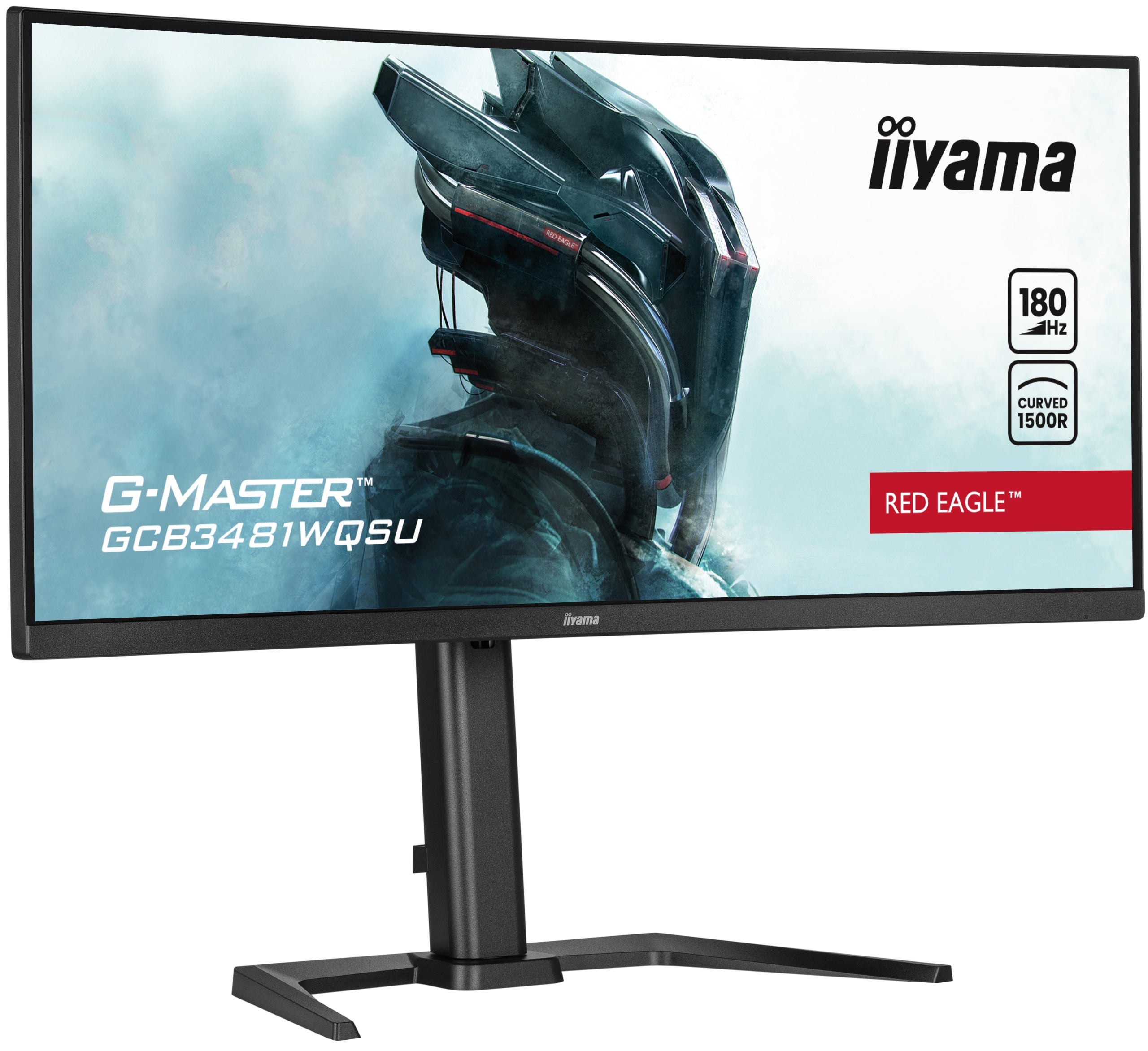   platta pc-skärmar 86,4 cm (34") 3440 x 1440 pixlar UltraWide Quad HD LCD Svart iiyama GCB3481WQSU-B1 4948570124251 Platta P
