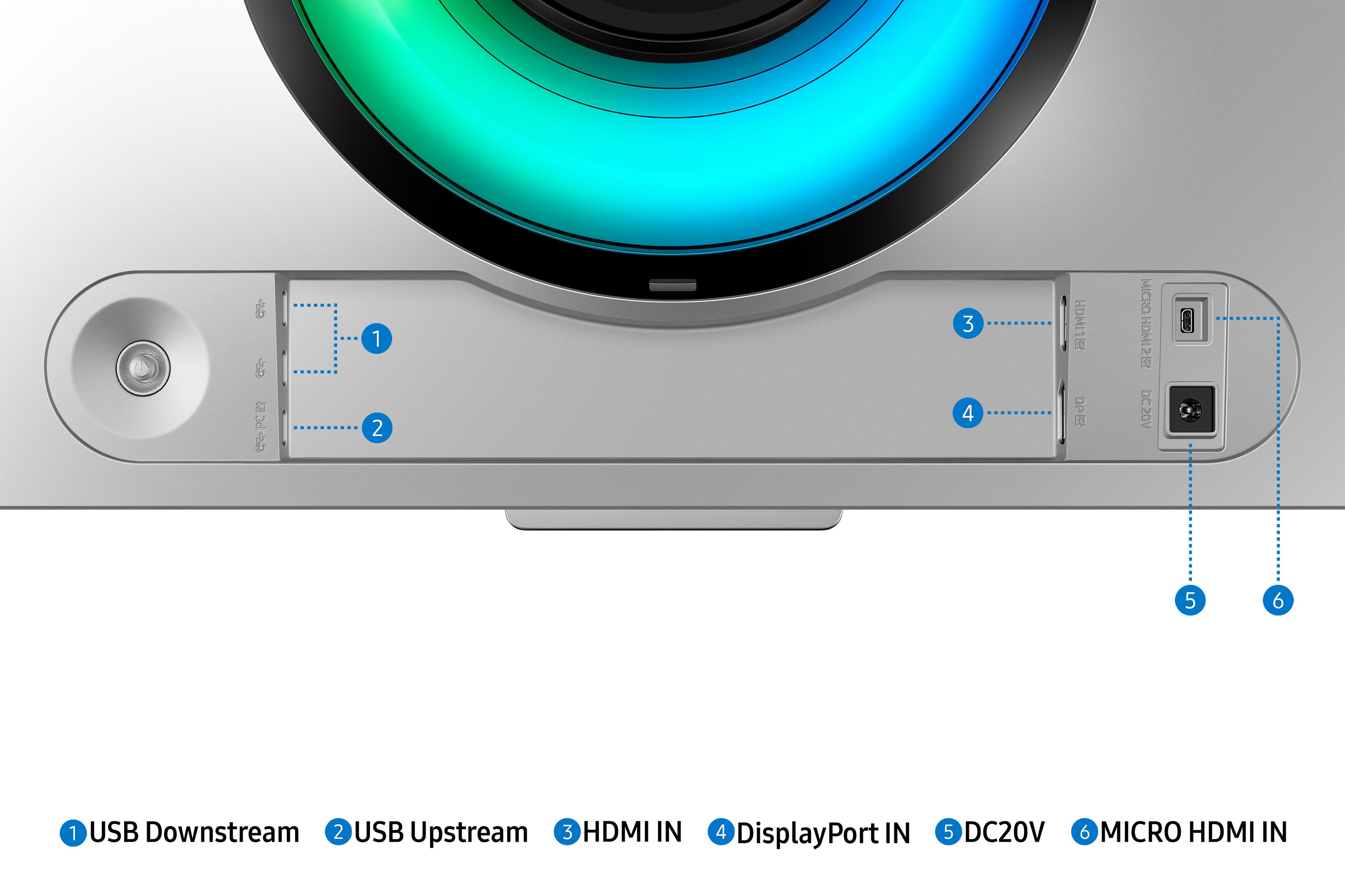  ar Dual QHD OLED Silver Samsung LS49CG954SUXEN 8806094972566 Platta Pc-Skärmar Odyssey OLED G9 G95SC www.electricalstuff.se 