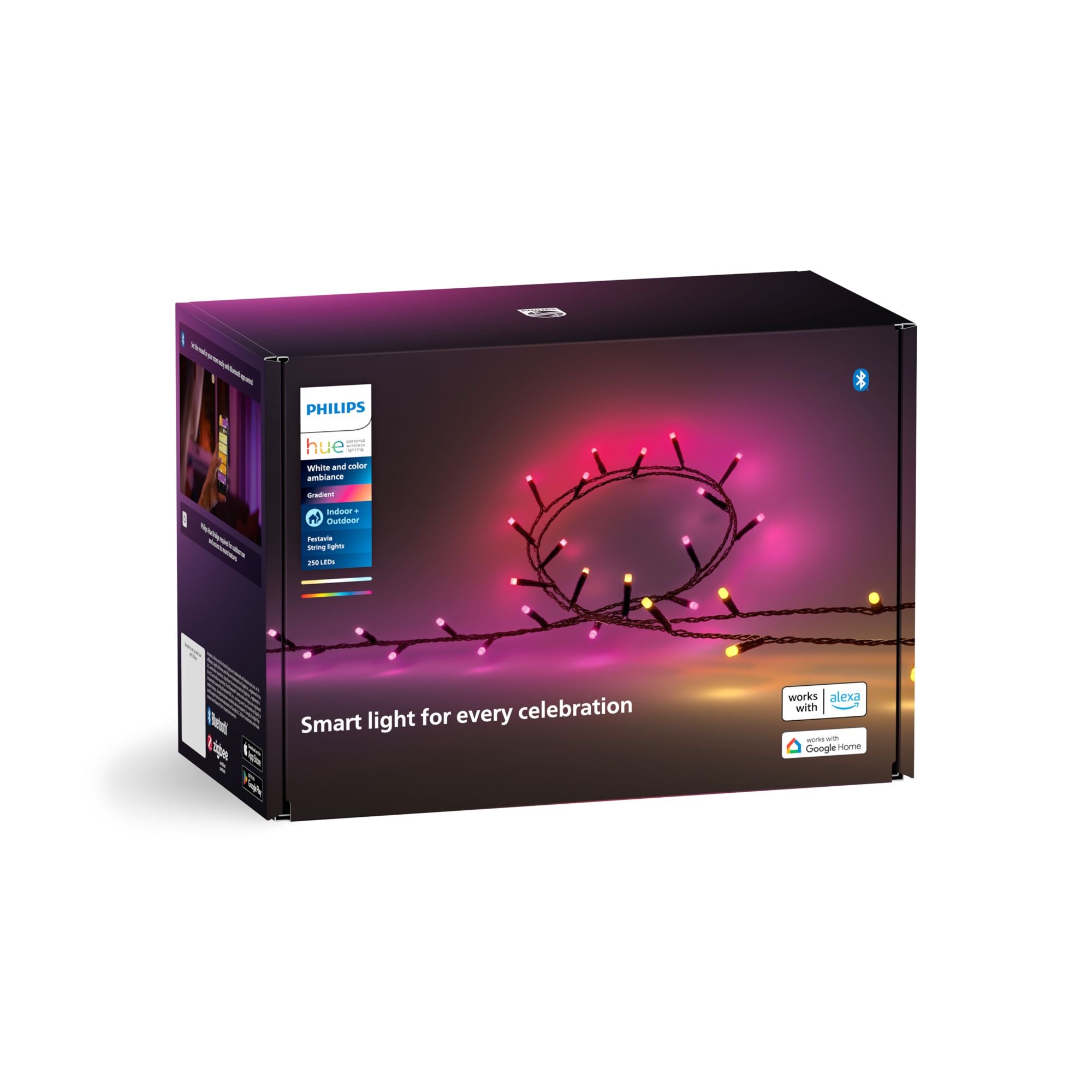  alStuff.se   Philips Hue White och Color Ambiance Festavia ljusslingor Philips by Signify 8720169246621 8720169246621 Smart 