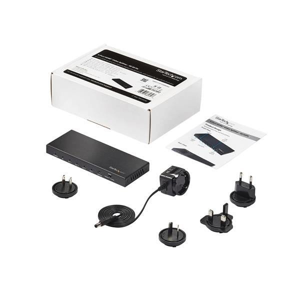  .com HDMI-splitter med 4 portar - 60Hz StarTech.com ST124HD202 0065030880398|065030880398 Bilddelare   HDMI-splitter med 4 p
