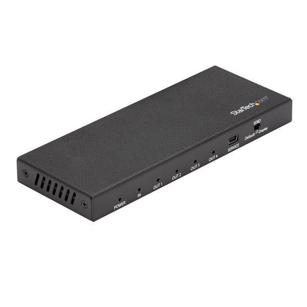  DMI-splitter med 4 portar - 60Hz StarTech.com ST124HD202 0065030880398|065030880398 Bilddelare   HDMI-splitter med 4 portar 