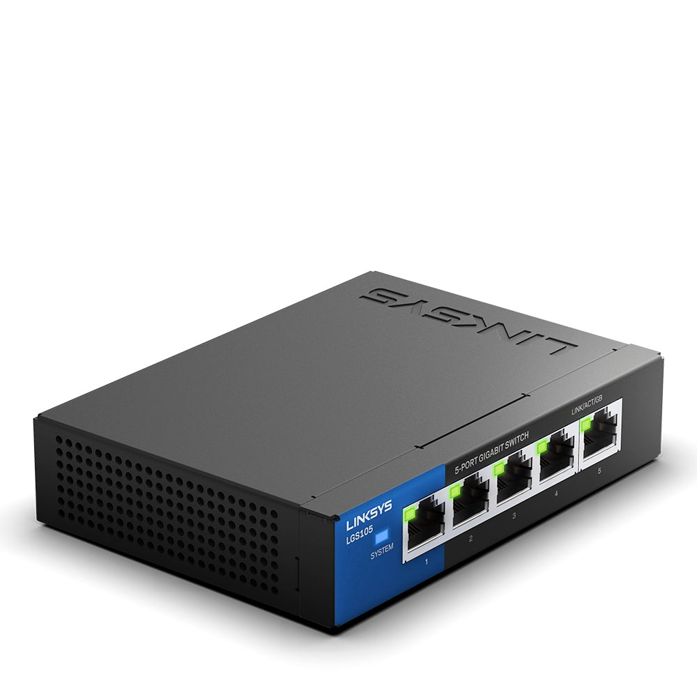  www.electricalstuff.se ElectricalStuff.se   Linksys 5-portars Business Desktop Gigabit-switch (LGS105) Linksys LGS105-EU 426