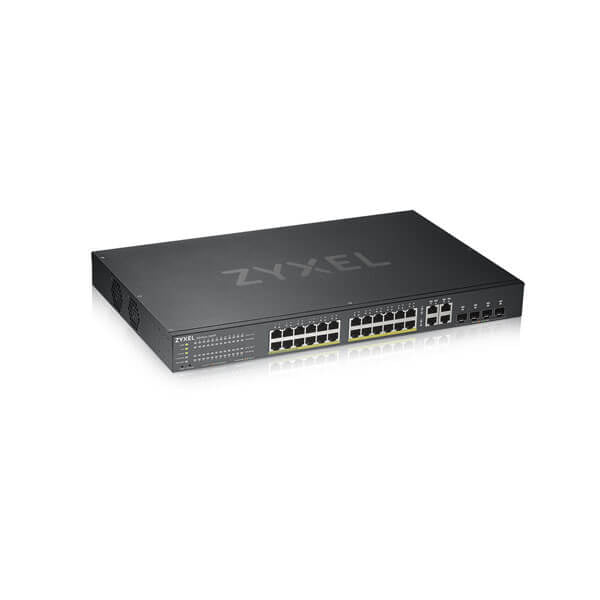  www.electricalstuff.se ElectricalStuff.se   Zyxel GS1920-24HPv2 hanterad Gigabit Ethernet (10/100/1000) Strömförsörjning via