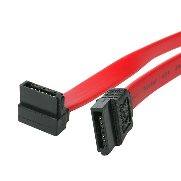  www.electricalstuff.se ElectricalStuff.se   StarTech.com 45 cm SATA till högervinklad SATA seriell ATA-kabel StarTech.com SA