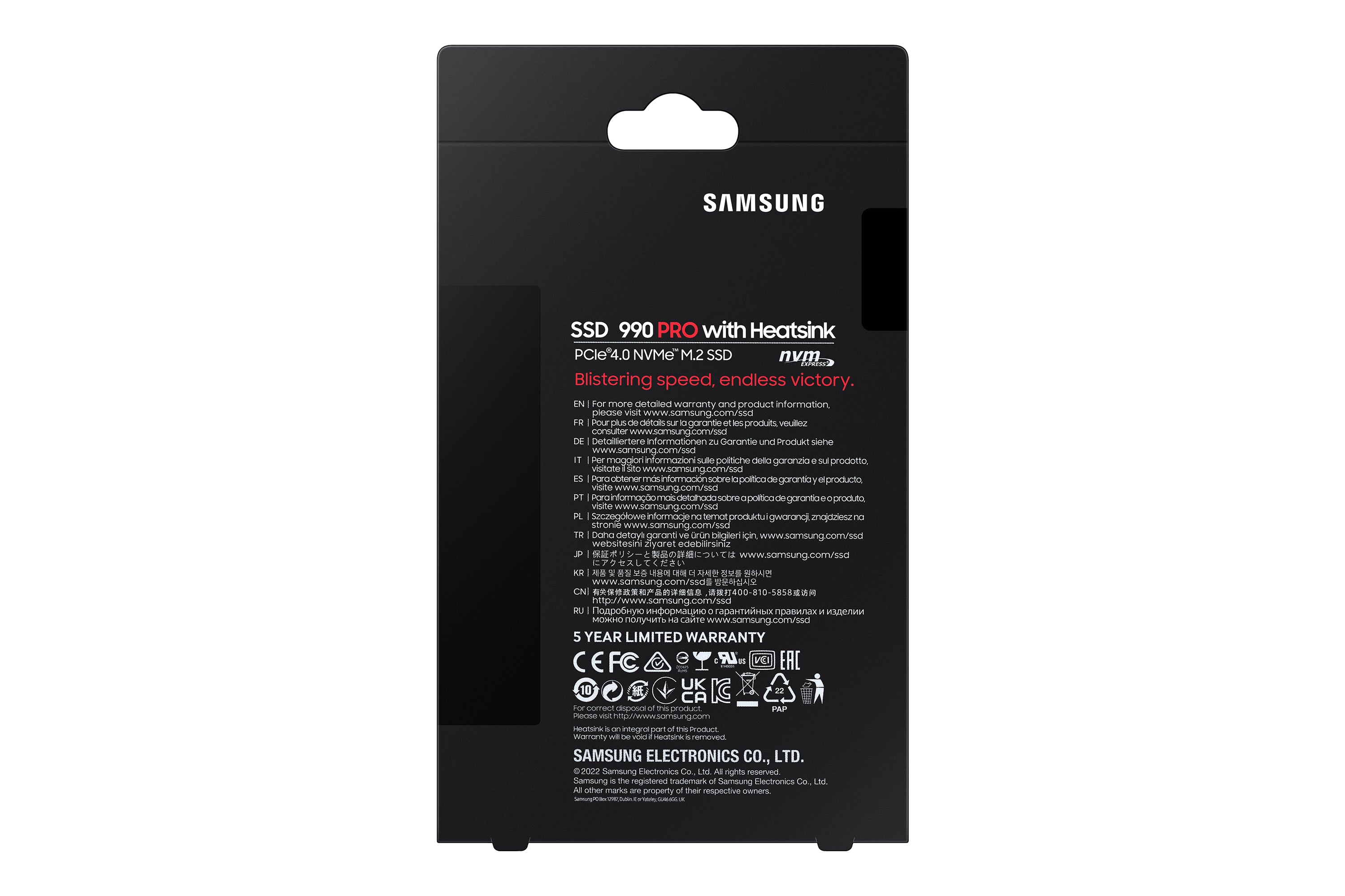  M.2 PCI Express 4.0 NVMe V-NAND TLC Samsung MZ-V9P4T0CW 8806094946857 SSD-Hårddisk   990 Pro www.electricalstuff.se Electric