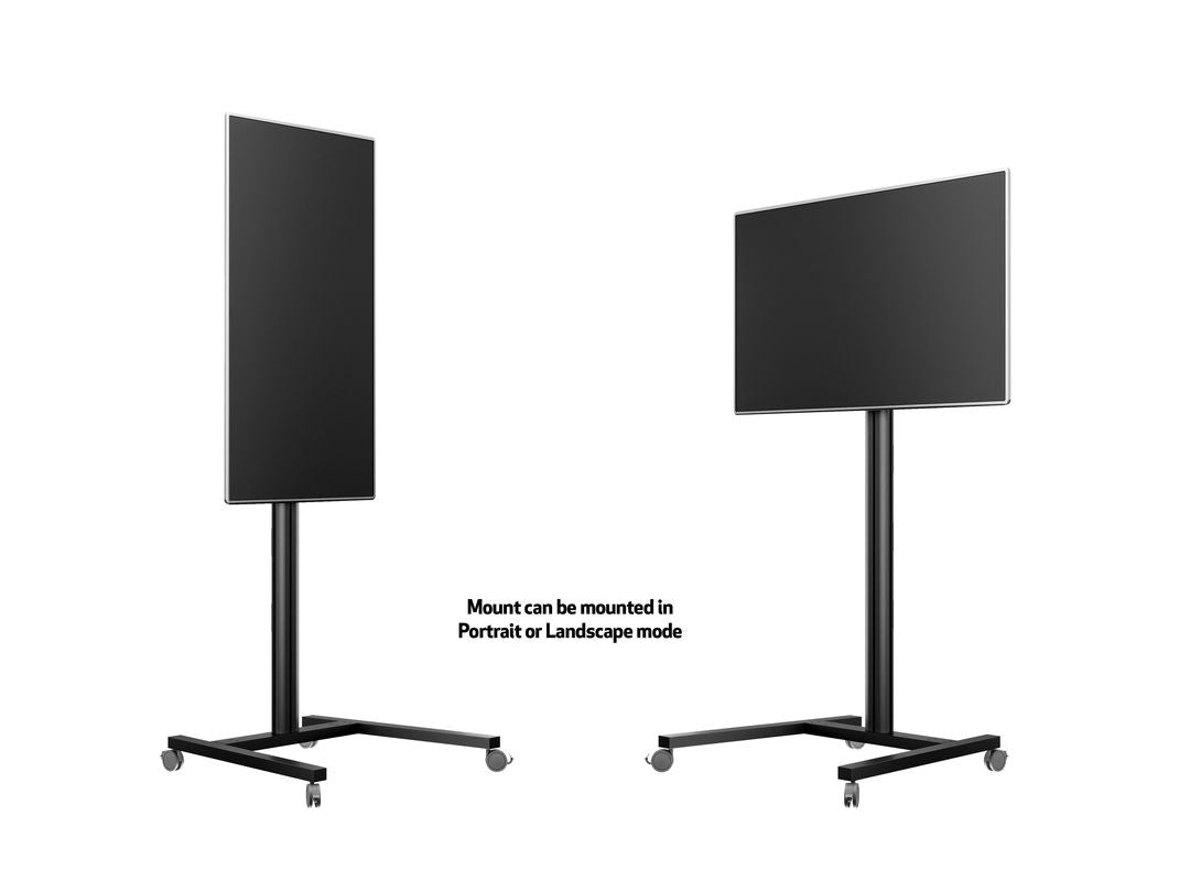  kets 0643 fäste för skyltningsskärm 160 cm (63") Svart Multibrackets 0643 7350073730643 Fästen för Skyltningsskärmar   0643 