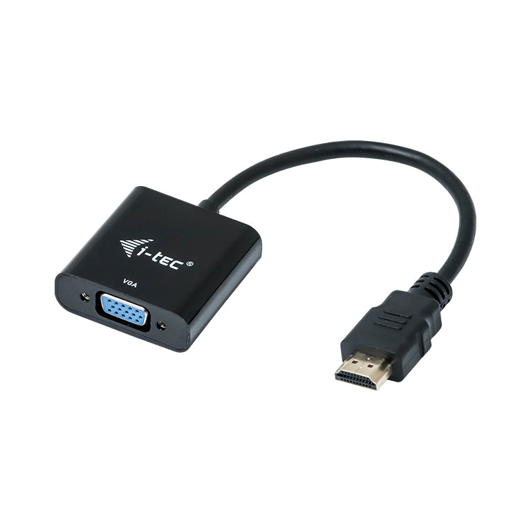  www.electricalstuff.se ElectricalStuff.se   i-tec HDMI2VGAADA videokabeladapter 0,15 m HDMI VGA Svart i-tec HDMI2VGAADA 8595