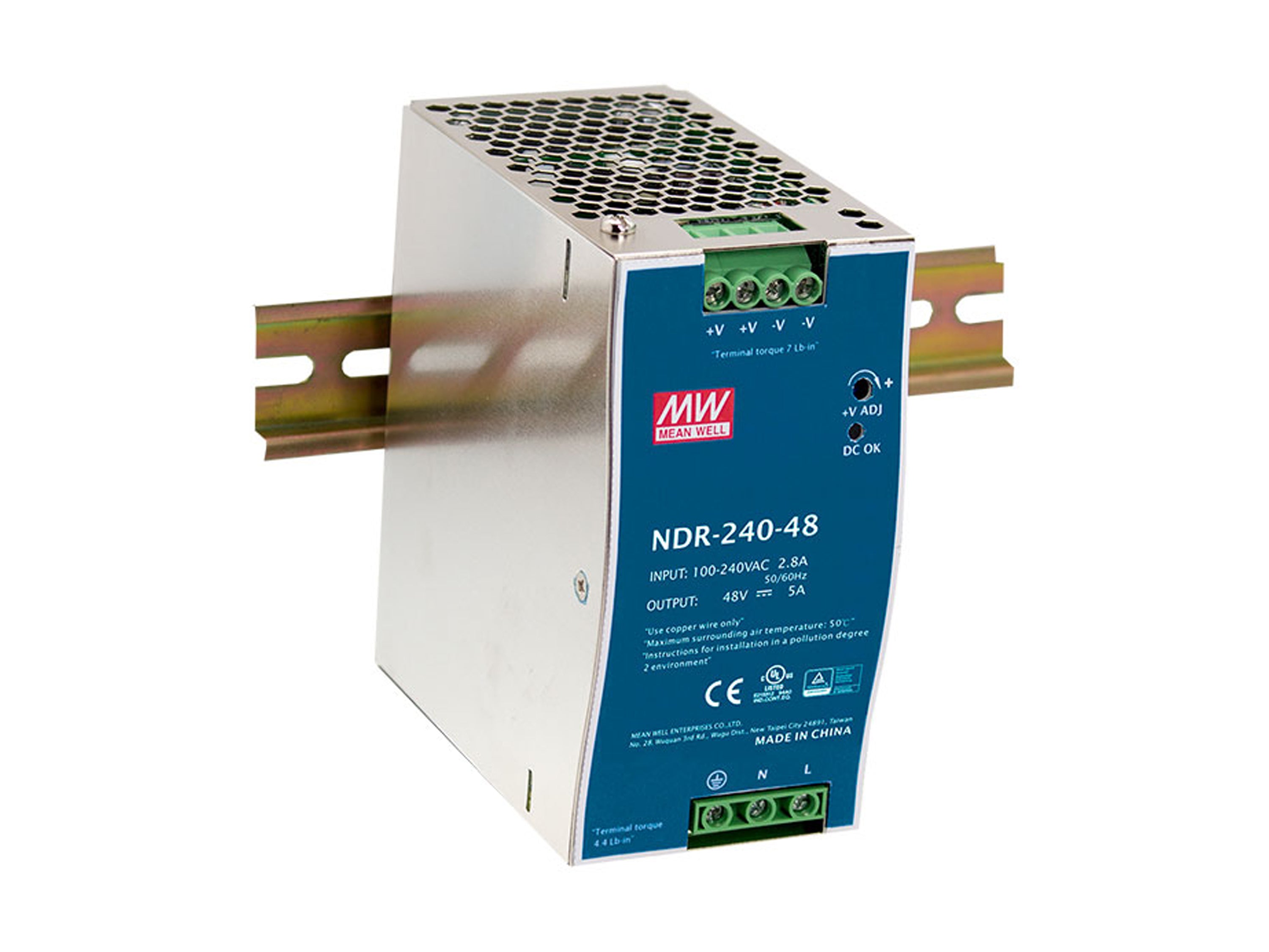  www.electricalstuff.se ElectricalStuff.se   LevelOne POW-4851 strömförsörjningsenheter 240 W Blå, Silver LevelOne POW-4851 4