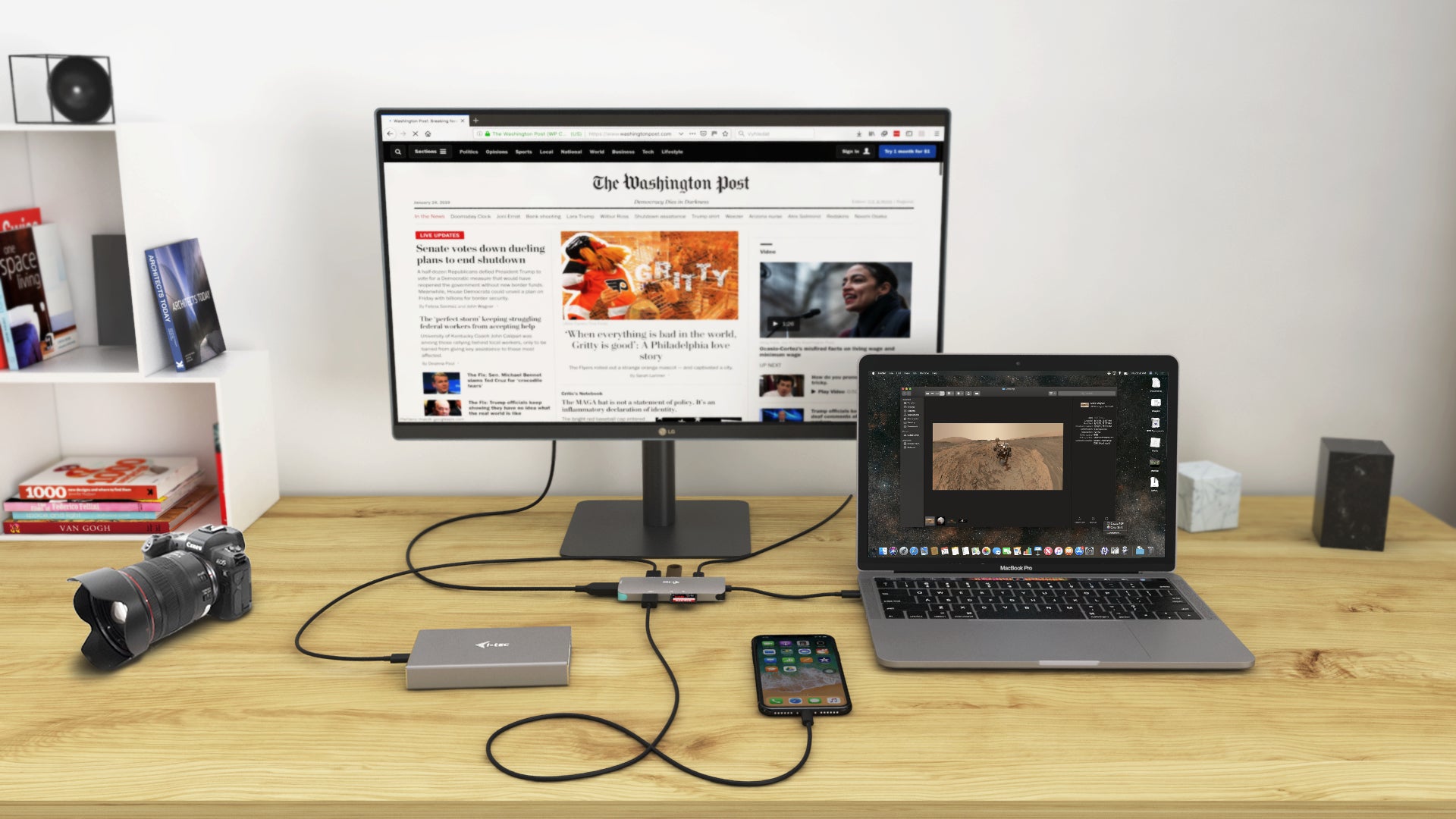  rer Kabel USB 3.2 Gen 1 (3.1 Gen 1) Type-C Silver, Turkos i-tec C31NANODOCKPD 8595611702891 Dockningsstationer För Bärbara D