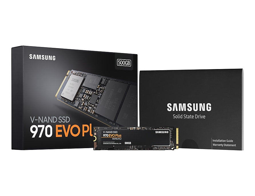   ElectricalStuff.se   Samsung 970 EVO Plus 500 GB M.2 PCI Express 3.0 NVMe V-NAND MLC Samsung MZ-V7S500E 8801643798543 SSD-H