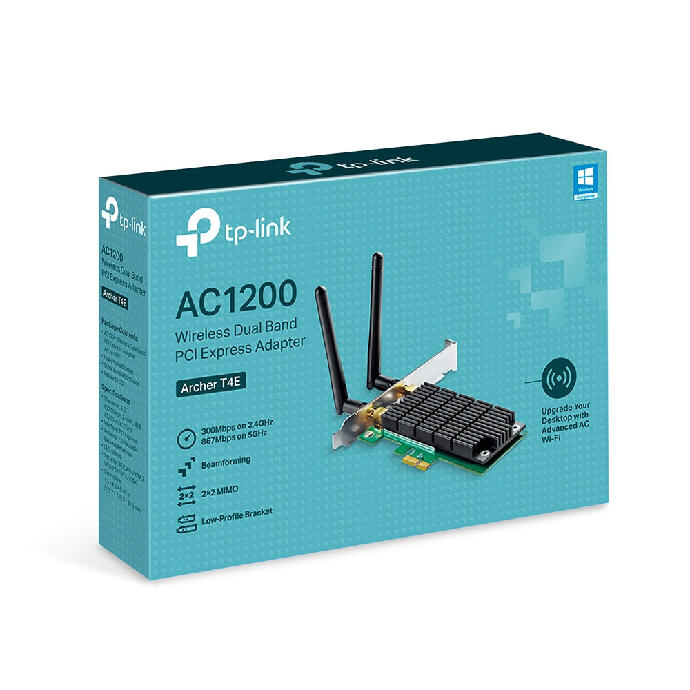  se   TP-Link Archer T4E Intern WLAN 867 Mbit/s TP-Link ARCHER T4E 6935364089931 Nätverkskort   Archer T4E www.electricalstuf