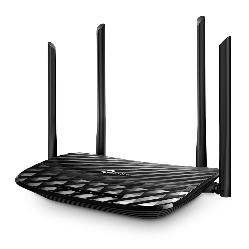  www.electricalstuff.se ElectricalStuff.se   TP-Link AC1200 trådlös router Gigabit Ethernet Dual-band (2,4 GHz / 5 GHz) Svart