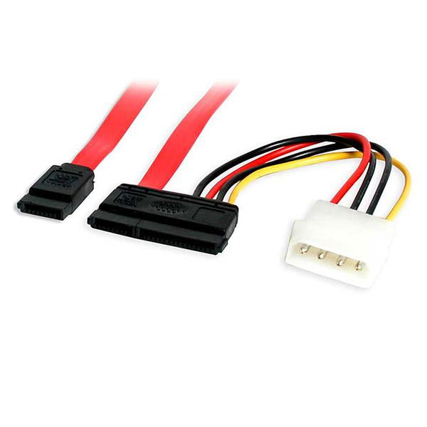  www.electricalstuff.se ElectricalStuff.se   StarTech.com SATA18POW SATA-kablar 0,457 m SATA 7-pin + Molex (4-pin) Röd StarTe