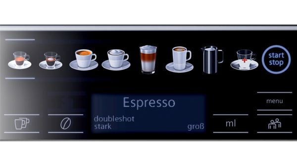     Siemens EQ.6 plus s700 Helautomatisk Espressomaskin 1,7 l Siemens TE657M03DE 4242003858851 Kaffemaskiner EQ.6 plus  s700 