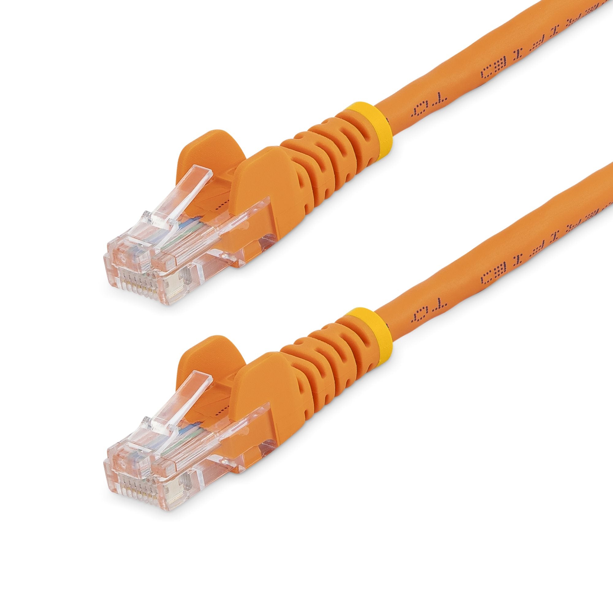  www.electricalstuff.se ElectricalStuff.se   StarTech.com Cat5e Ethernet patchkabel med hakfria RJ45-kontakter - 5 m, Orange 