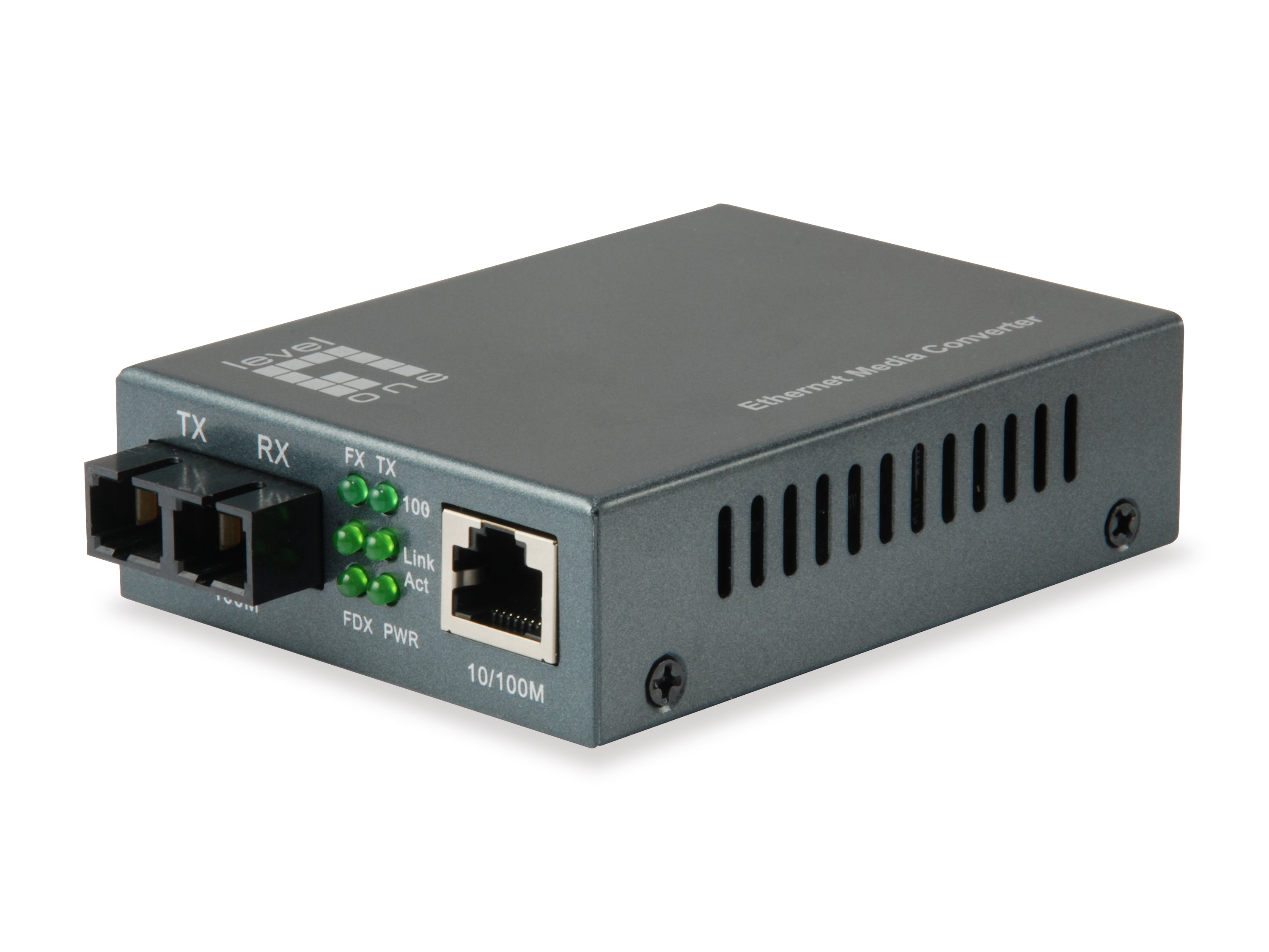  www.electricalstuff.se ElectricalStuff.se   LevelOne FVT-1102 mediakonverterare för nätverk 100 Mbit/s 1310 nm Enkelläge Sva