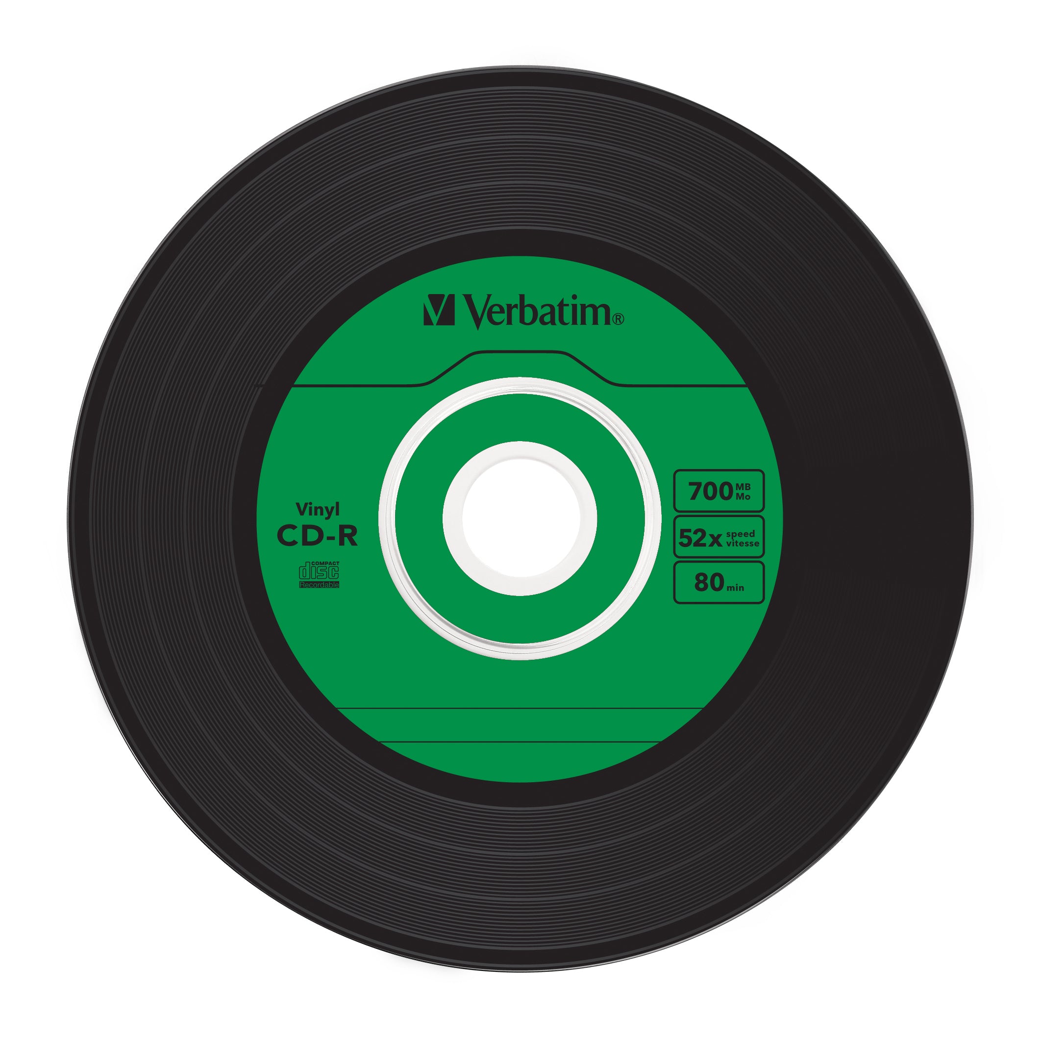  2434269|5052461679436 Skrivbara CD   CD-R AZO Data Vinyl www.electricalstuff.se ElectricalStuff.se   Verbatim CD-R AZO Data 