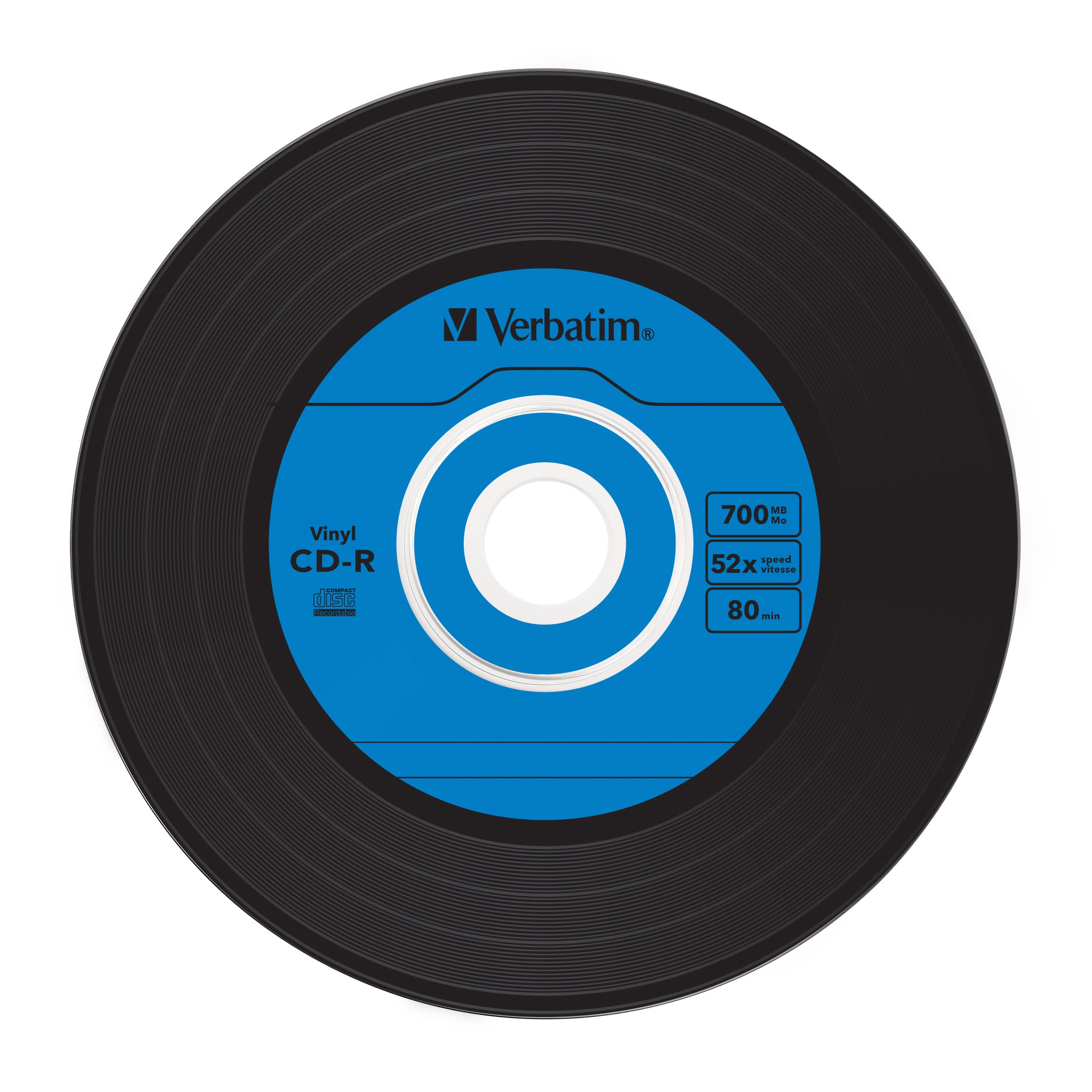  l 700 MB 52X 10 styck Verbatim 43426 0023942434269|023942434269|5052461679436 Skrivbara CD   CD-R AZO Data Vinyl www.electri