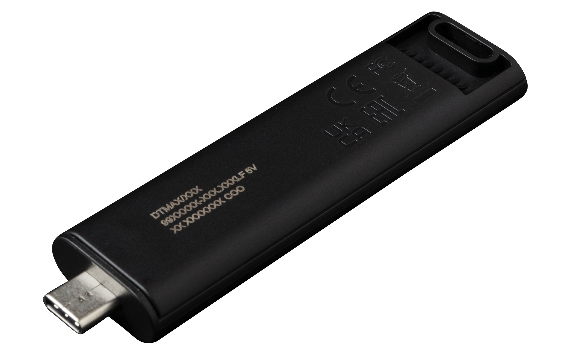  Max USB-sticka 1 TB USB Type-C 3.2 Gen 2 (3.1 Gen 2) Svart Kingston Technology DTMAX/1TB 0740617322354|740617322354 USB-Stic