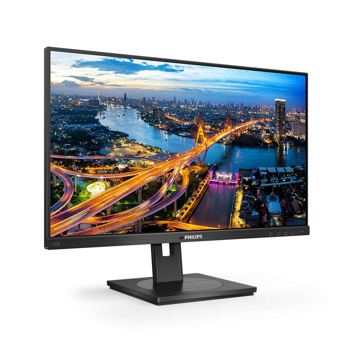  B Line 245B1/00 LED display 60,5 cm (23.8") 2560 x 1440 pixlar Quad HD Svart Philips 245B1/00 8712581764272 Platta Pc-Skärma