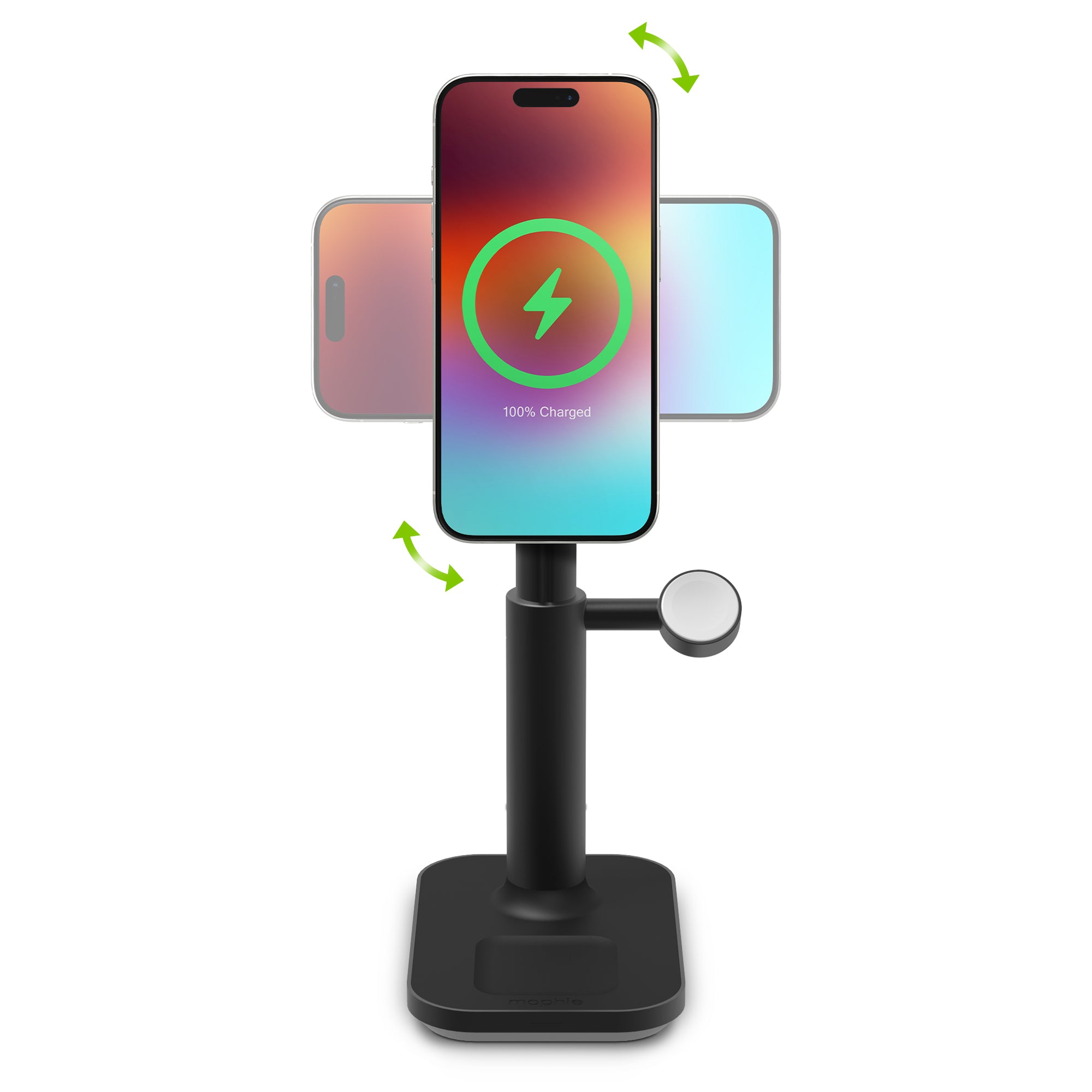  ectricalStuff.se   mophie 401311461 mobilladdare Smartphone, Smartwatch, Hörlurar, Headset Svart USB Trådlös laddning Snabb 