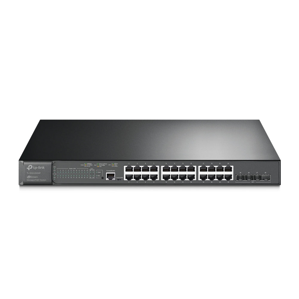  www.electricalstuff.se ElectricalStuff.se   TP-Link JetStream TL-SG3428XMP nätverksswitchar hanterad L2+ Gigabit Ethernet (1