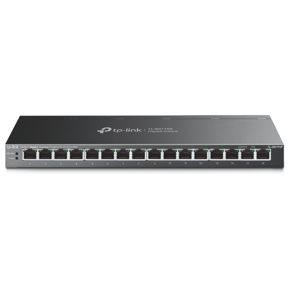  www.electricalstuff.se ElectricalStuff.se   TP-Link TL-SG116P nätverksswitchar Ohanterad Gigabit Ethernet (10/100/1000) Strö